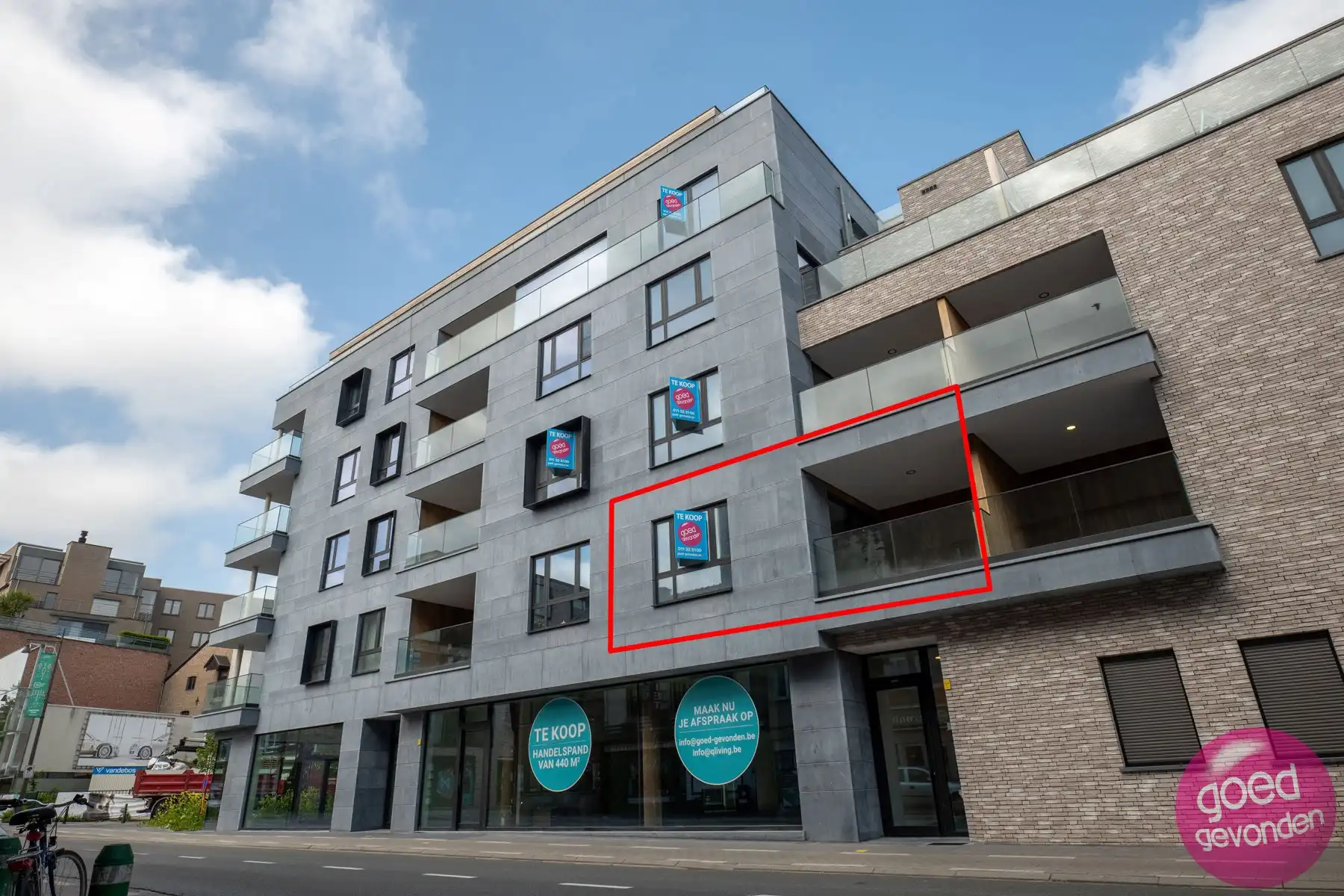 Nieuwbouw - 2 slaapkamers - terras foto {{pictureIndex}}