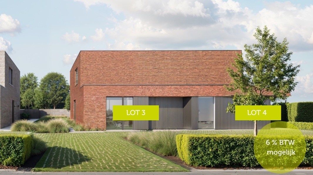 Tijdloze halfopen nieuwbouwwoningen - aankoop mogelijk aan 6% btw foto 5