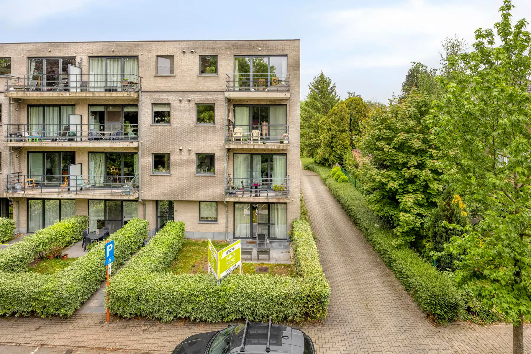 Gunstig gelijkvloers-appartement met tuin, 2 slpks en garage foto 3