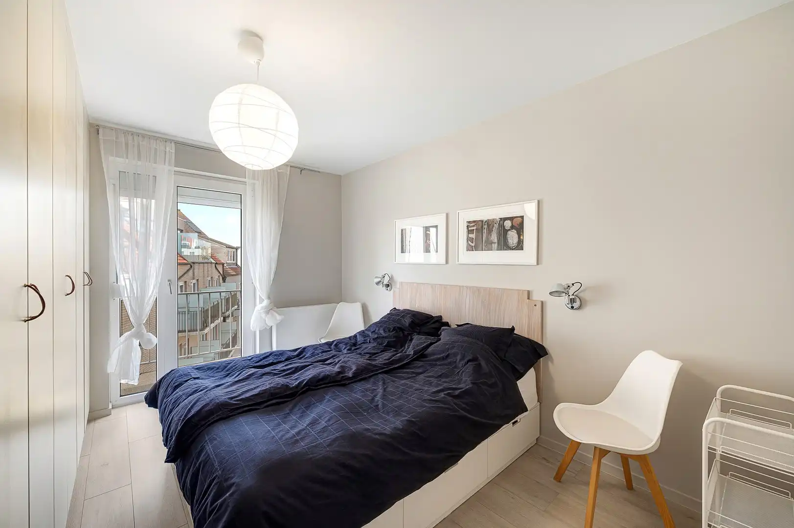 Appartement met twee slaapkamers en prachtig zijdelings zeezicht. foto 13