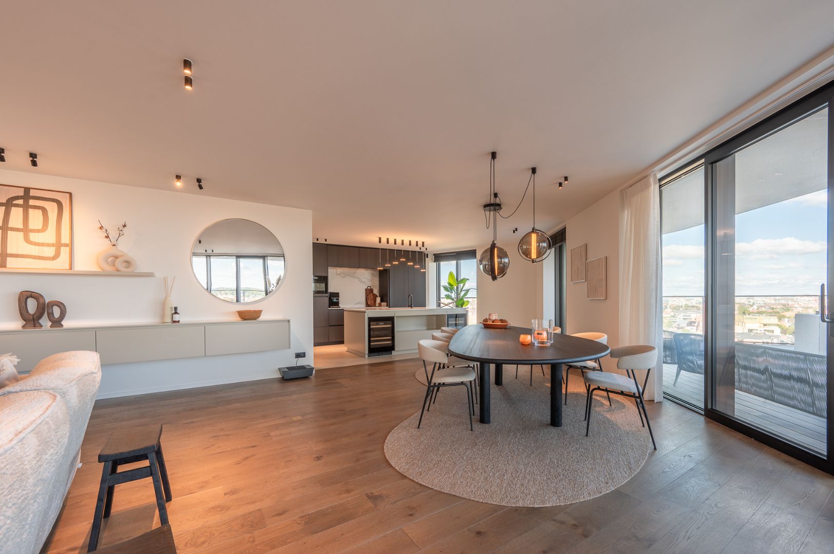 Adembenemend hoekappartement met panoramisch uitzicht over Knokke-Heist foto 5