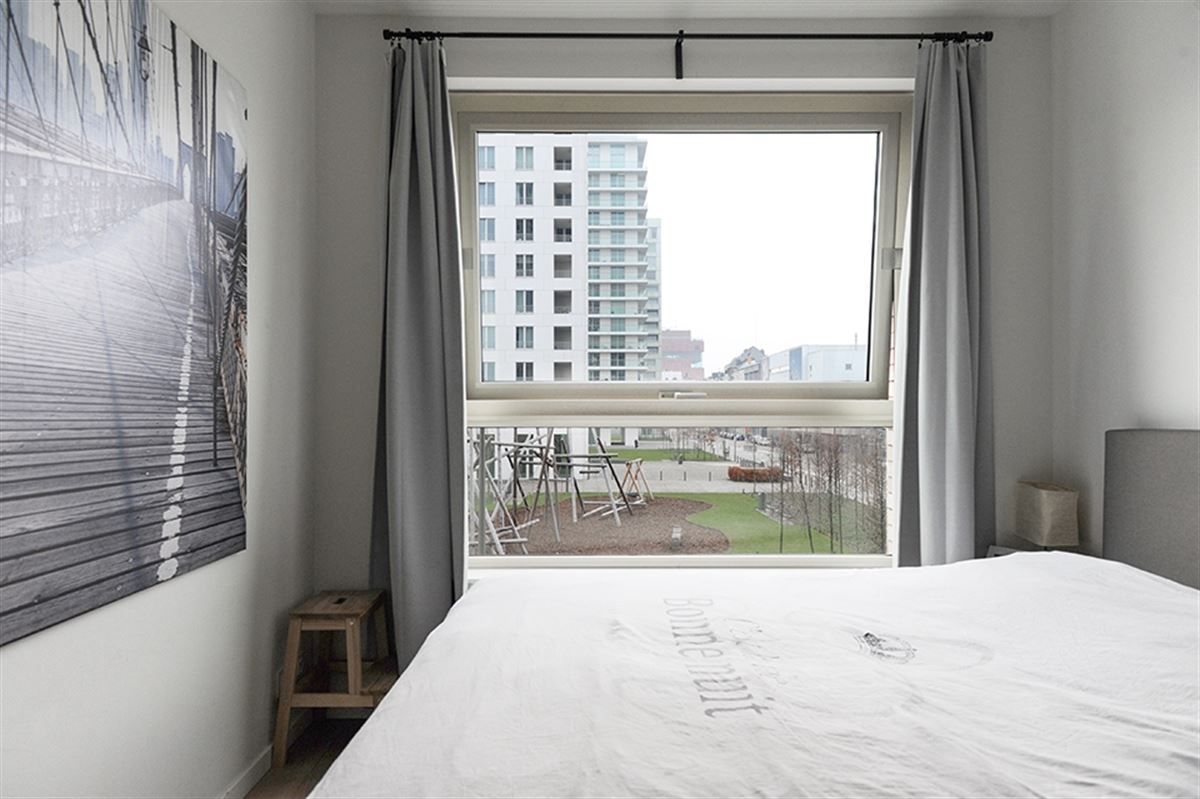 Tof 1 slaapkamer appartement met zicht op het Kattendijkdok foto 9