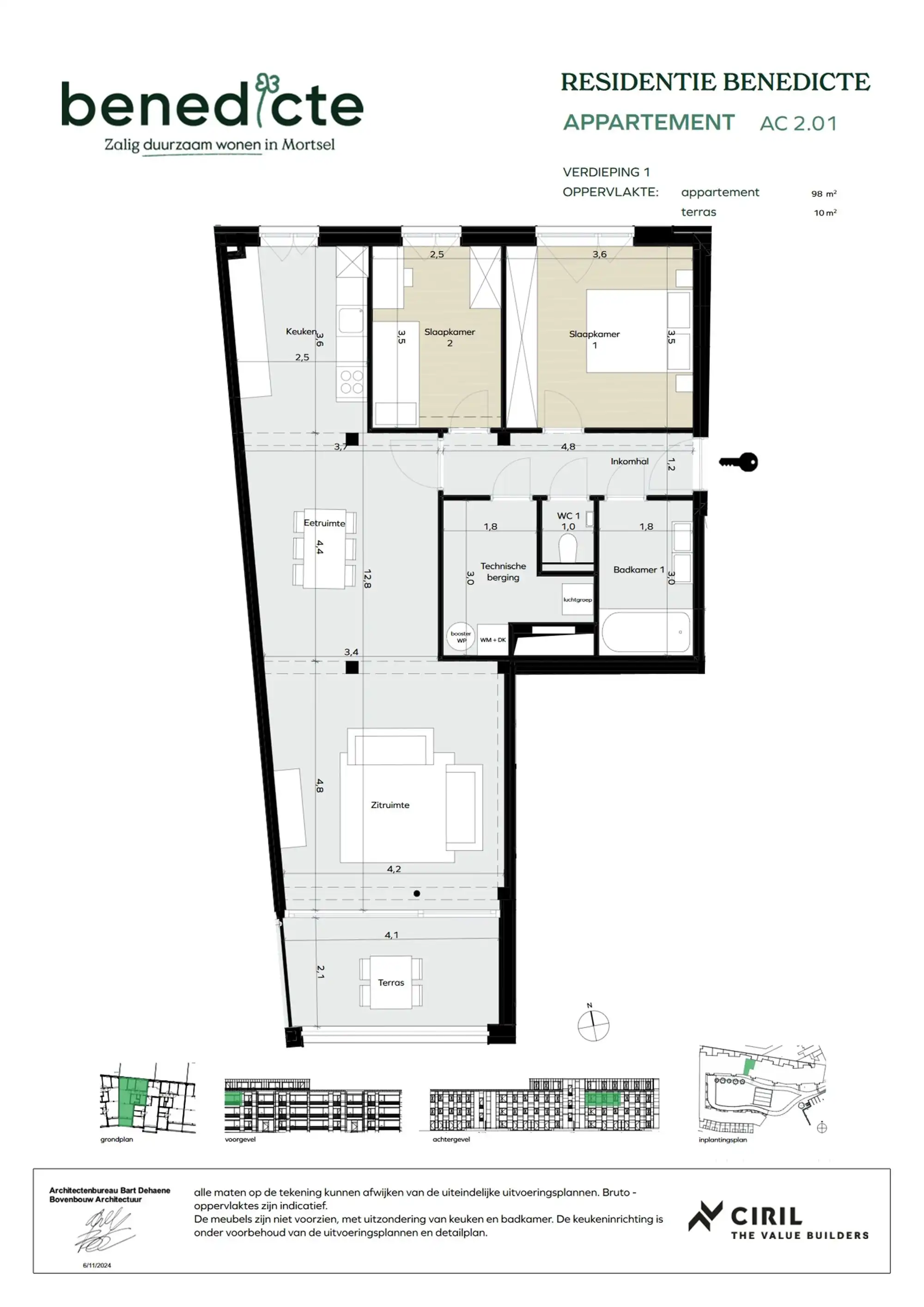 Appartement met terras foto 15