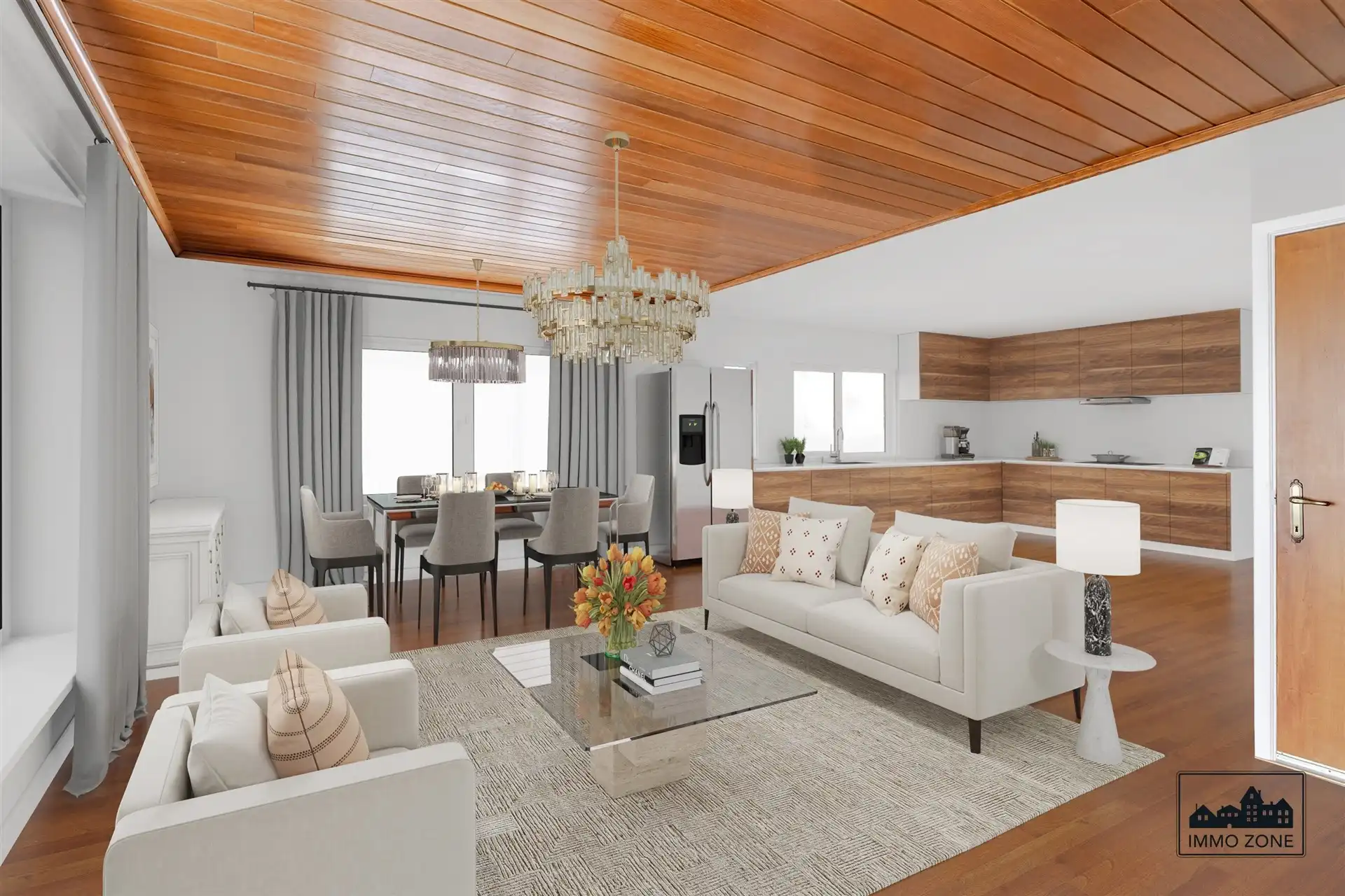 bungalow op goede locatie met 1353 m² grond foto 5