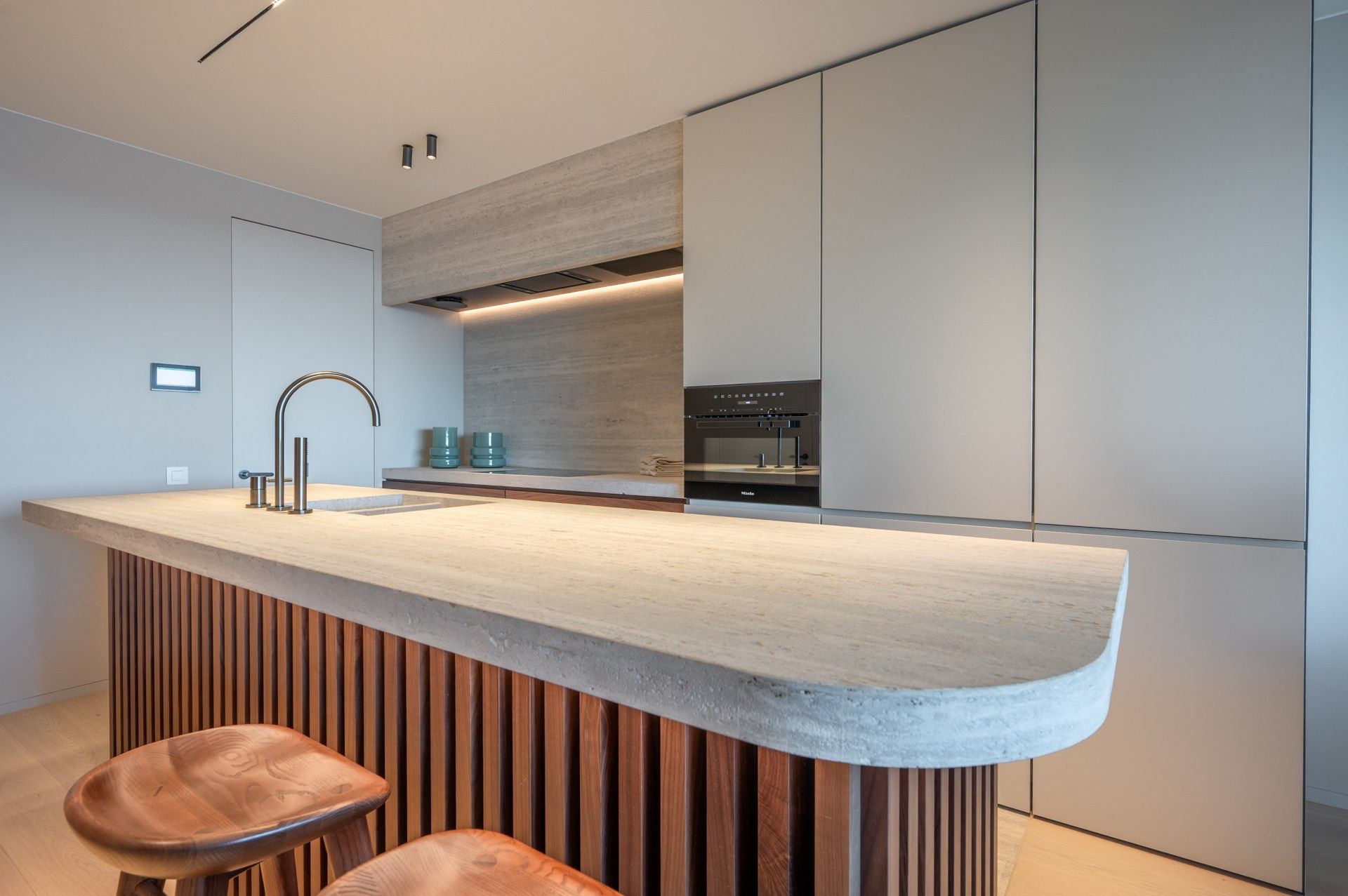 Luxueus afgewerkt nieuwbouwappartement met frontaal zeezicht, ruime terrassen, nabij het Albertplein.  foto 12