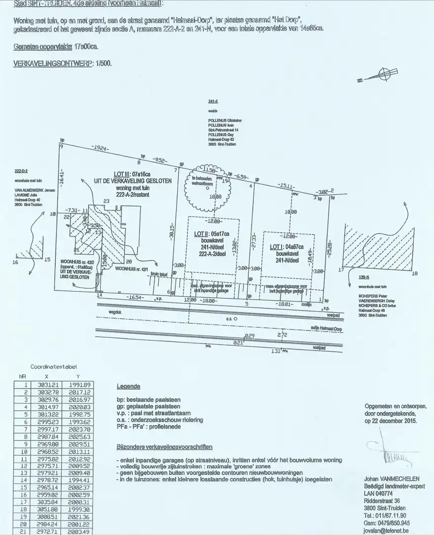 Ruim bouwperceel (LOT 2 ) met achterliggende landbouwgrond in het landelijke Halmaal (Sint-Truiden). foto 5