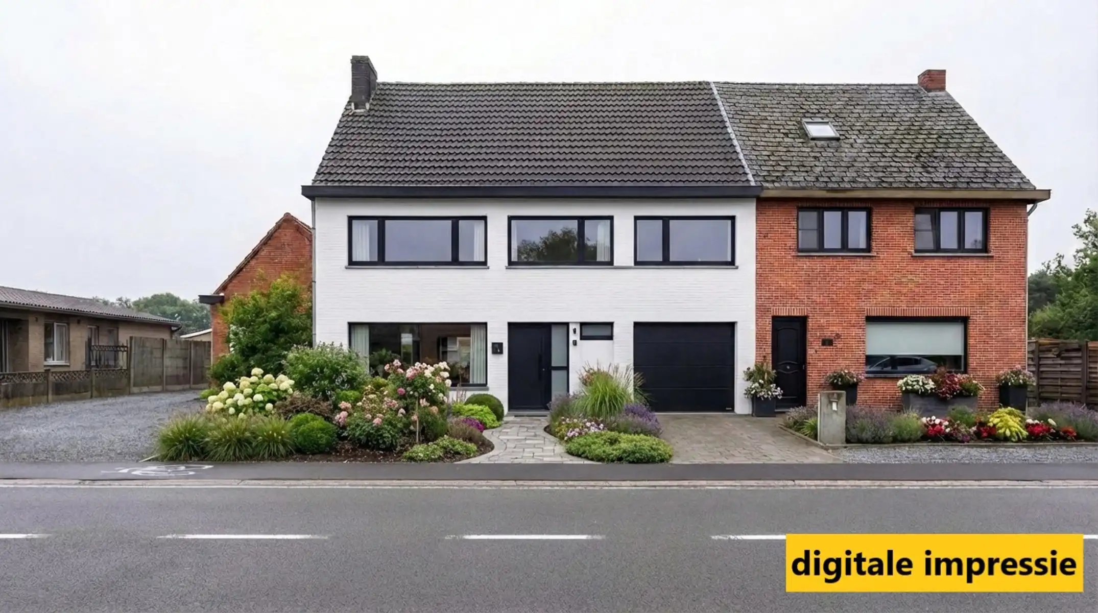 Ruime gezinswoning met 4 slpks op een perceel van ca. 800 m² foto 3