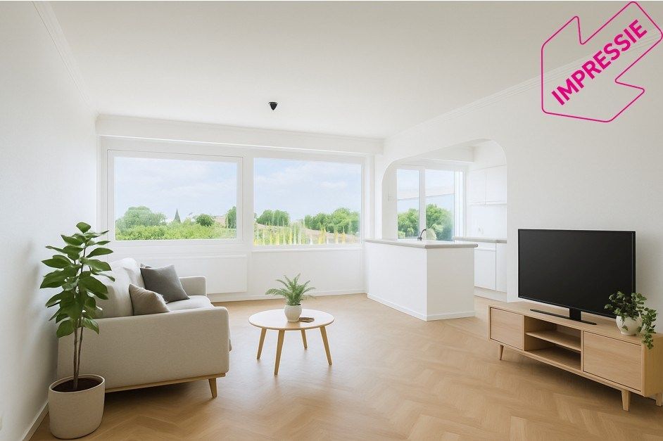 Appartement op 4de verdieping met twee slaapkamers foto {{pictureIndex}}