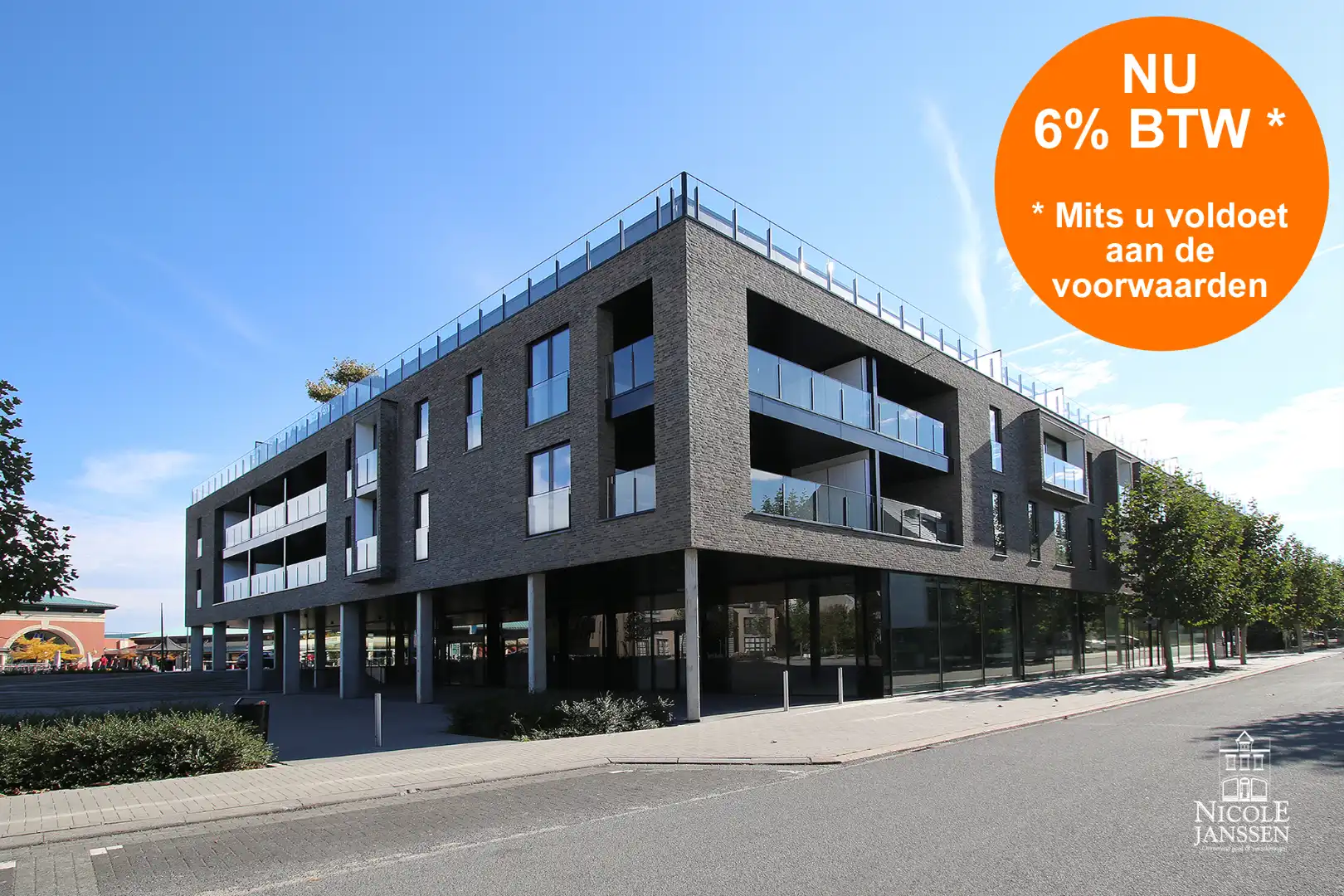 Nieuwbouwappartement van135,86m² met twee slaapkamers foto {{pictureIndex}}