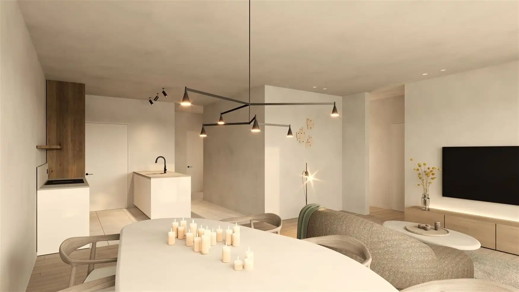 Zonovergoten tuinappartement aan de rand van Gent foto 2