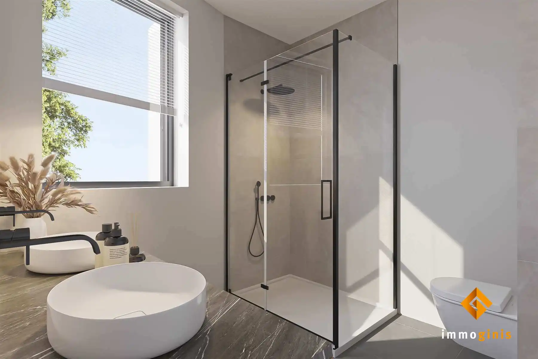 OPEN WERF! Appartement (tweede verdieping) met 2 slaapkamers en overdekt terras.  foto 9