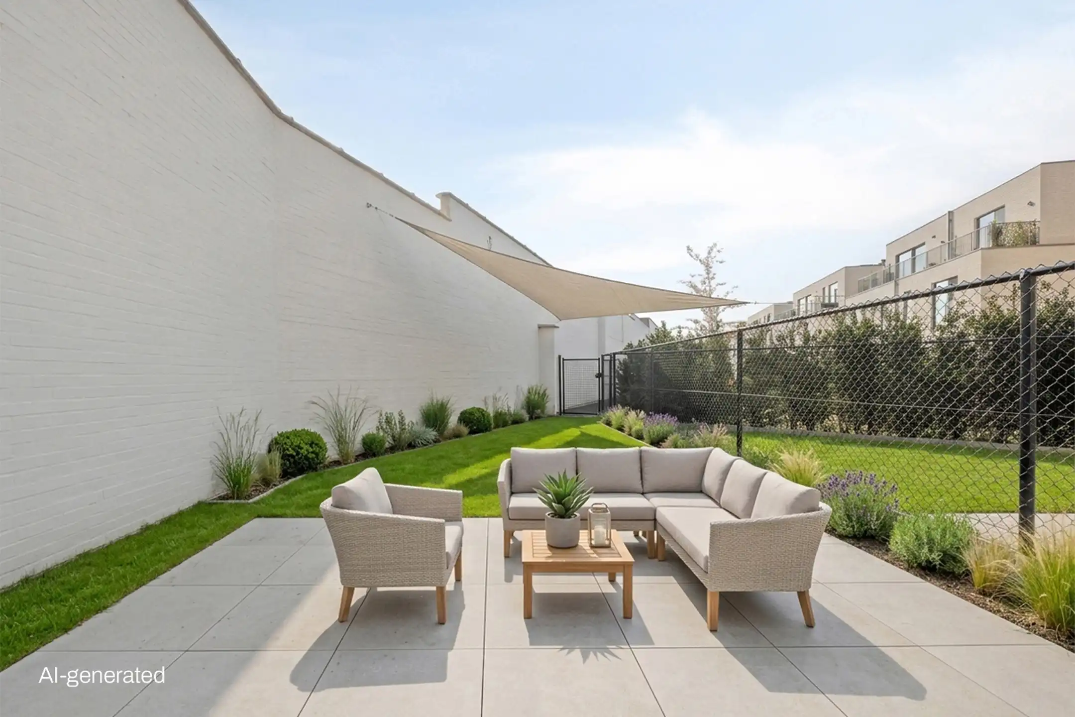 Stijlvol gelijkvloers appartement met tuin foto 17