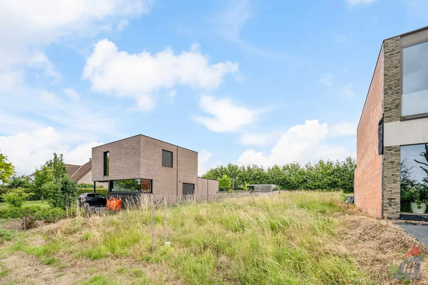 Knappe bouwgrond voor een halfopen bebouwing op een rustige locatie foto 4