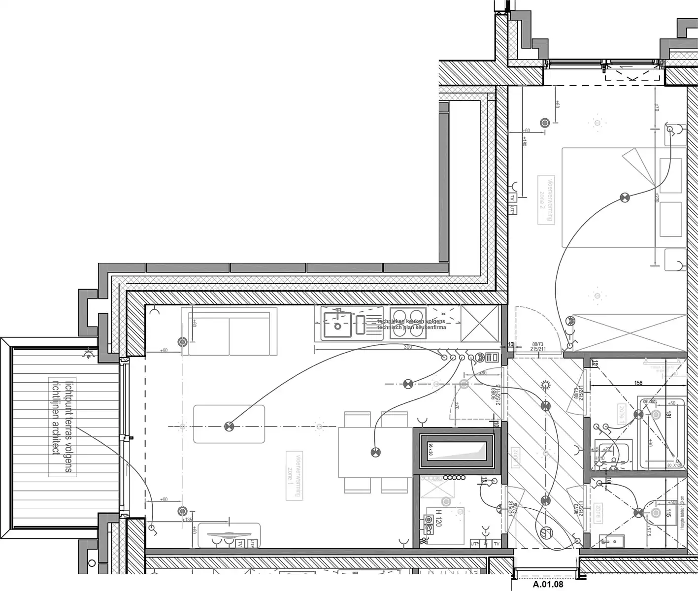 Mooi gemeubeld 1 slpk appartement met terras (Nieuw Zuid) foto 12