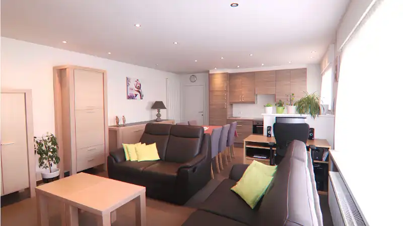 Comfortabele 3-slaapkamerwoning met GARAGE te huur in Sint-Michiels Brugge foto 2