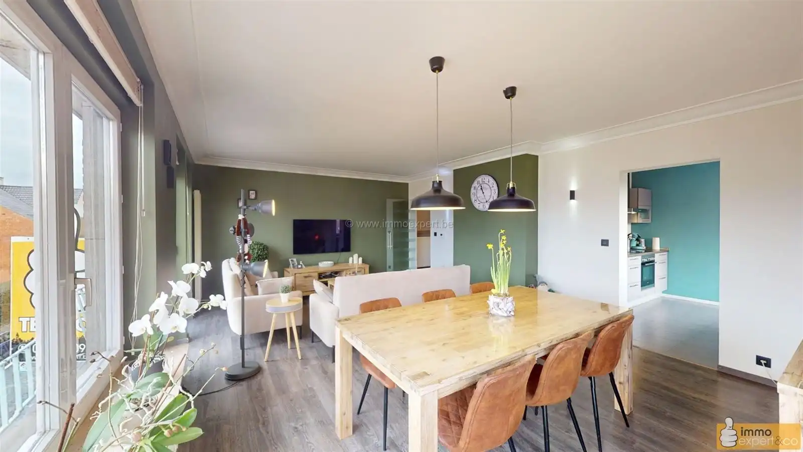 VLEZENBEEK: Instapklaar 2 slaapkamerapp. + garage + kelder foto 10