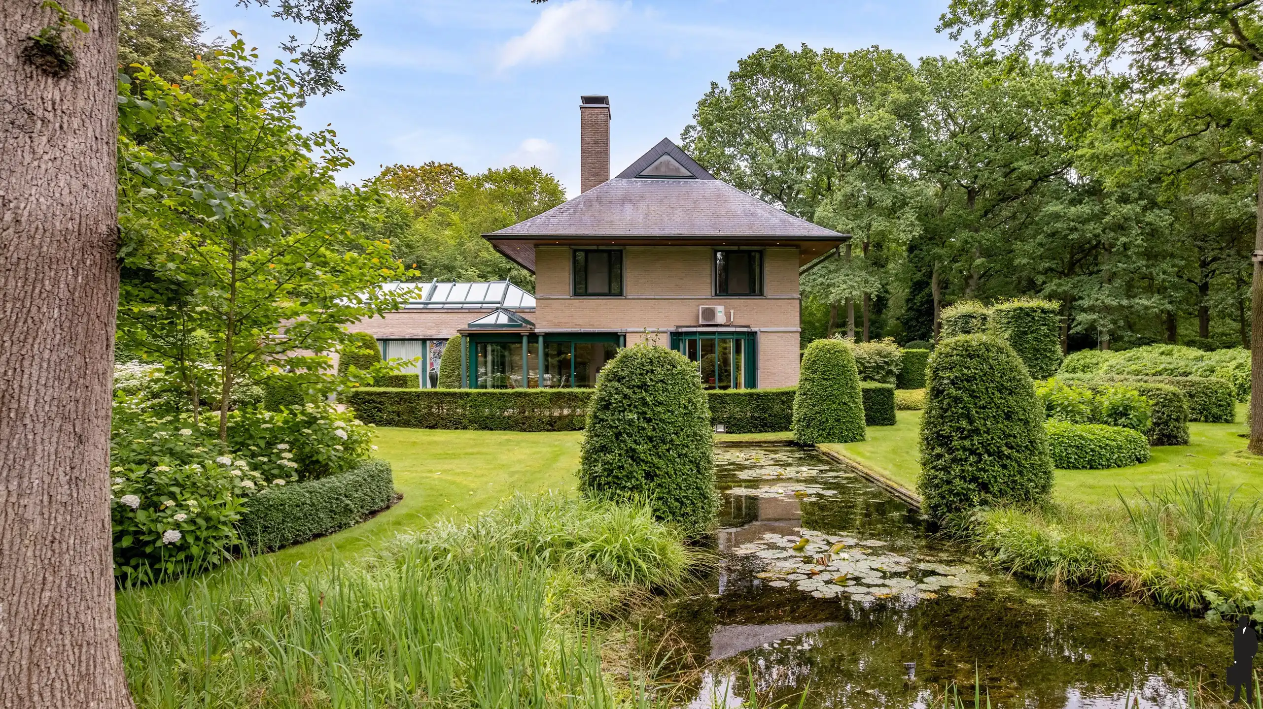 Exclusieve villa met parktuin in Vriesdonk, op ca. 6.411 m² foto 5