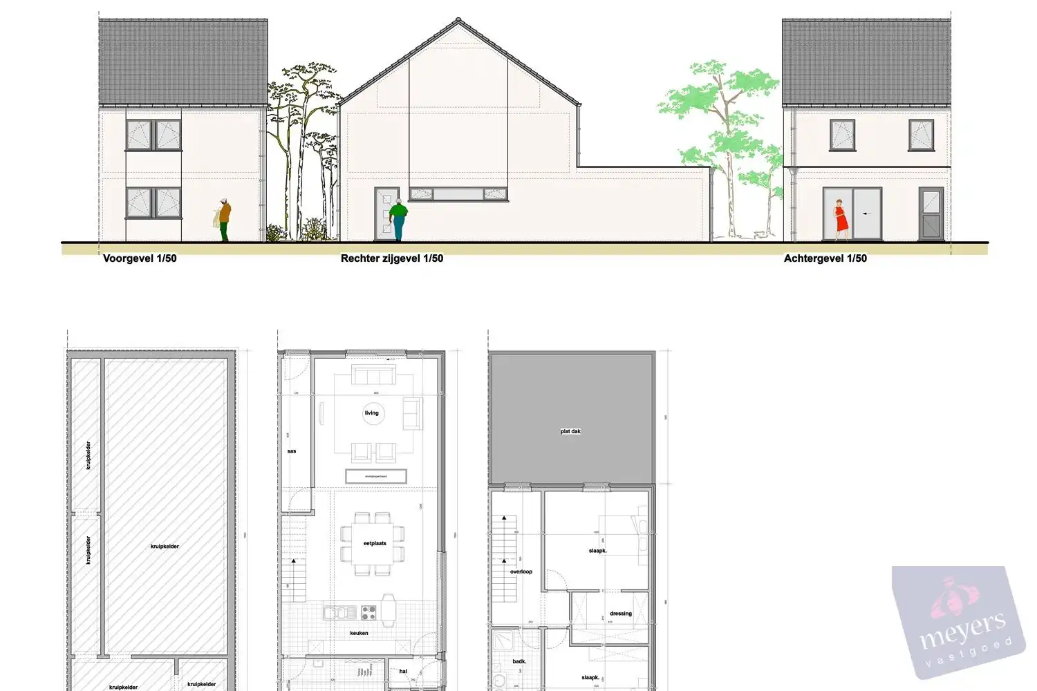 Bouwgrond van 10a82ca voor halfopen bebouwing foto 8