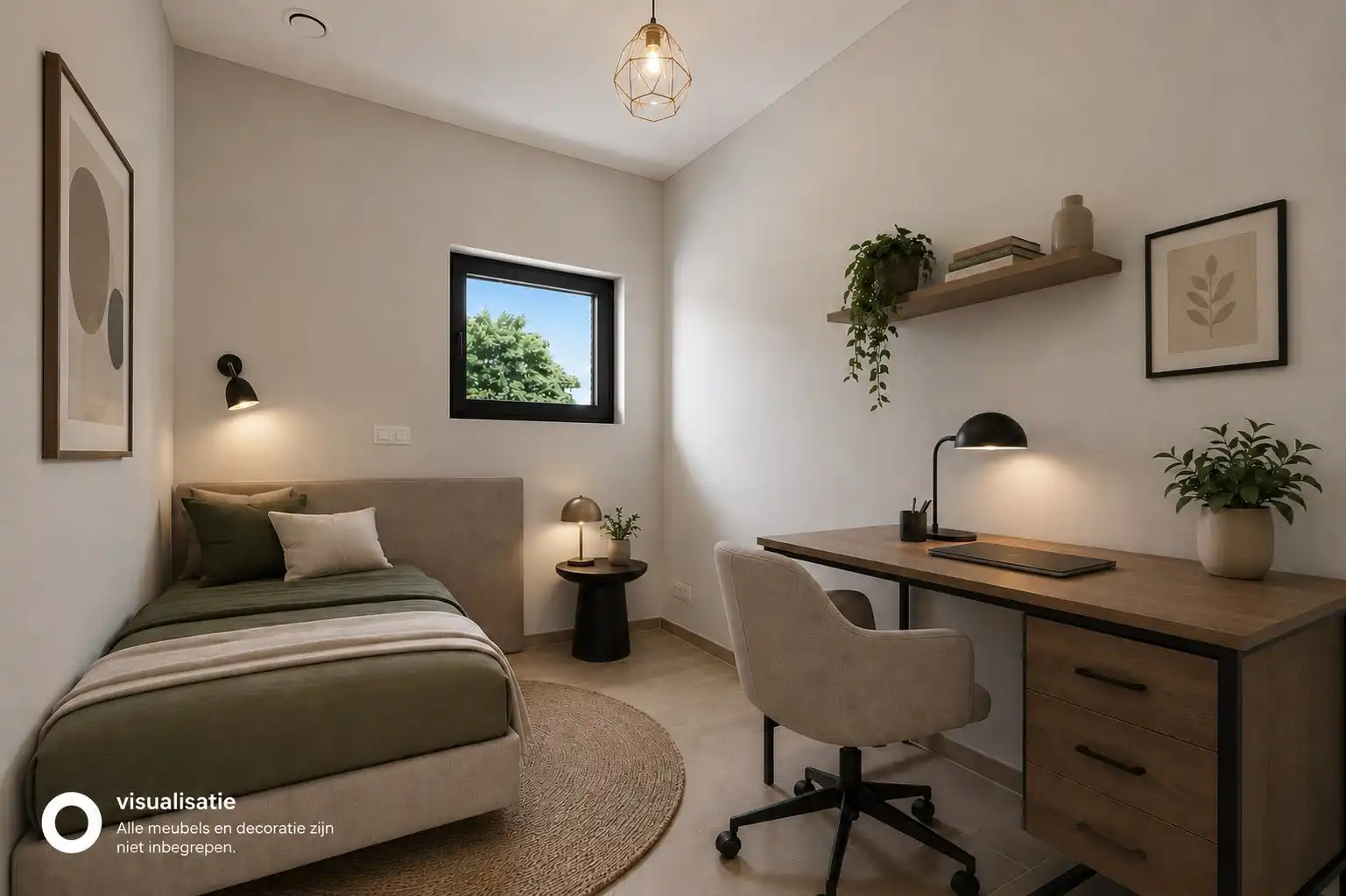 Modern en energiezuinig appartement met aangenaam terras in Roeselare foto 11