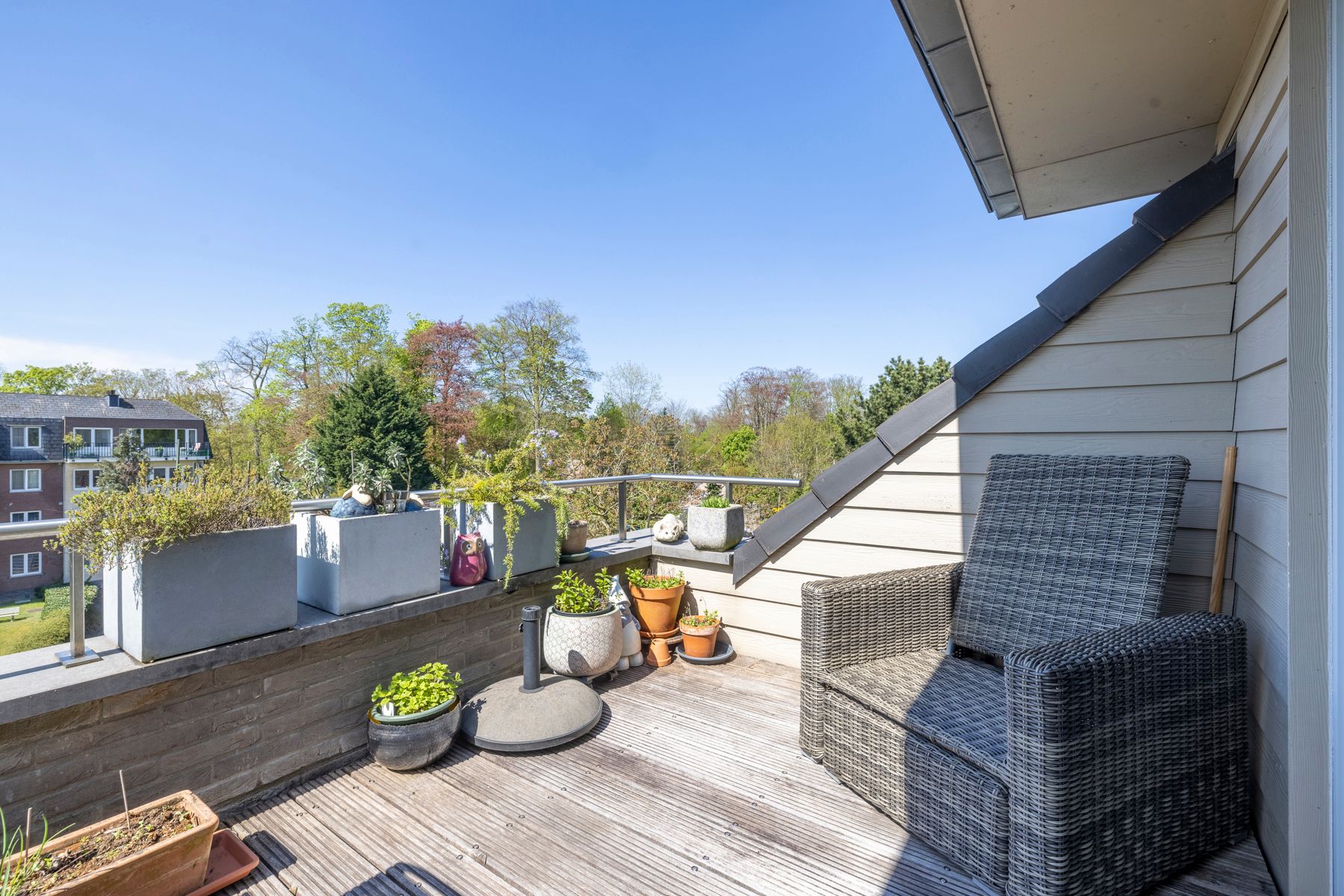Penthouse met 2 slaapkamers, autostaanplaats en 2 terrassen foto 9