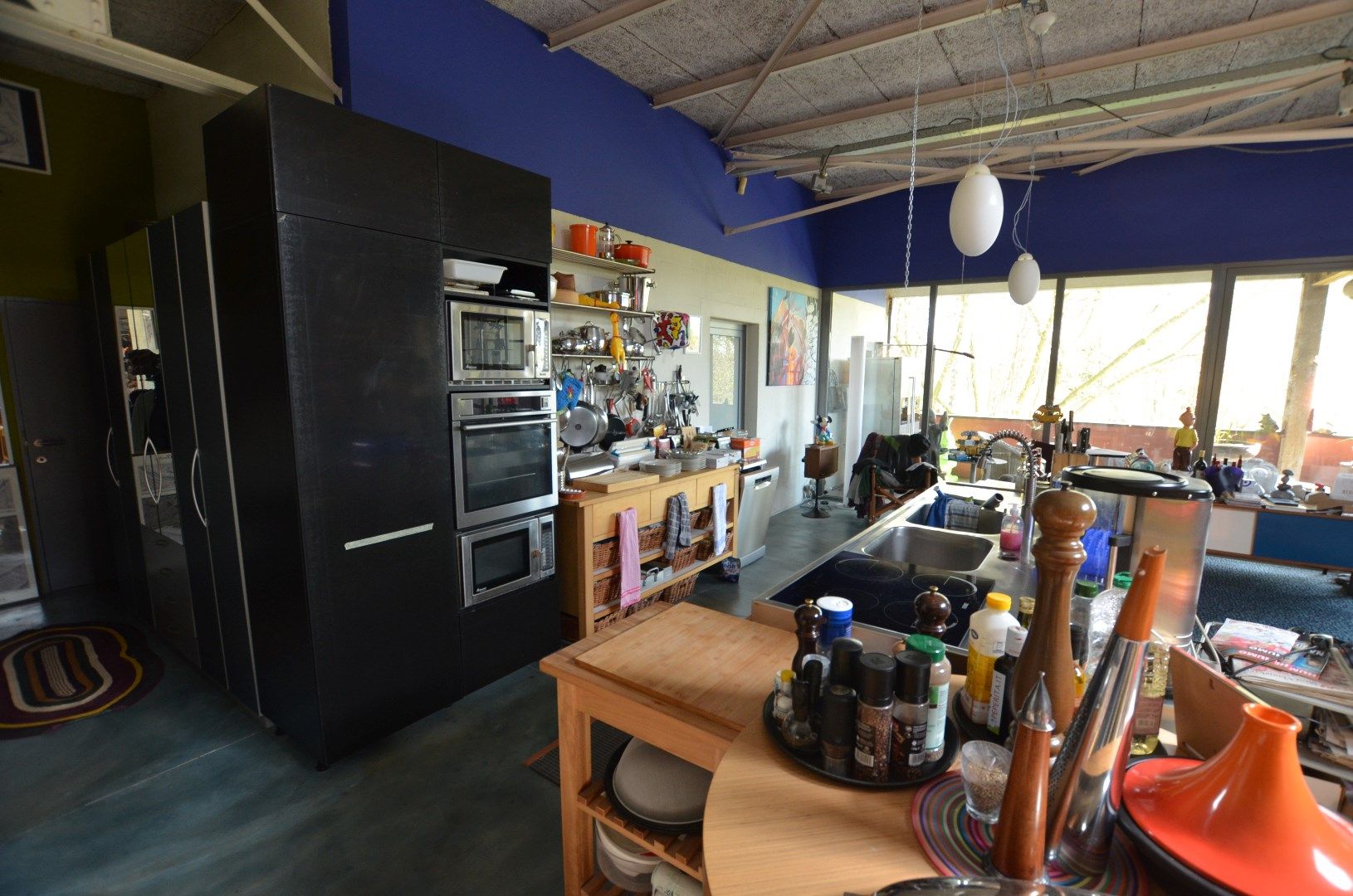 Loft met grote garage en tuin foto 16