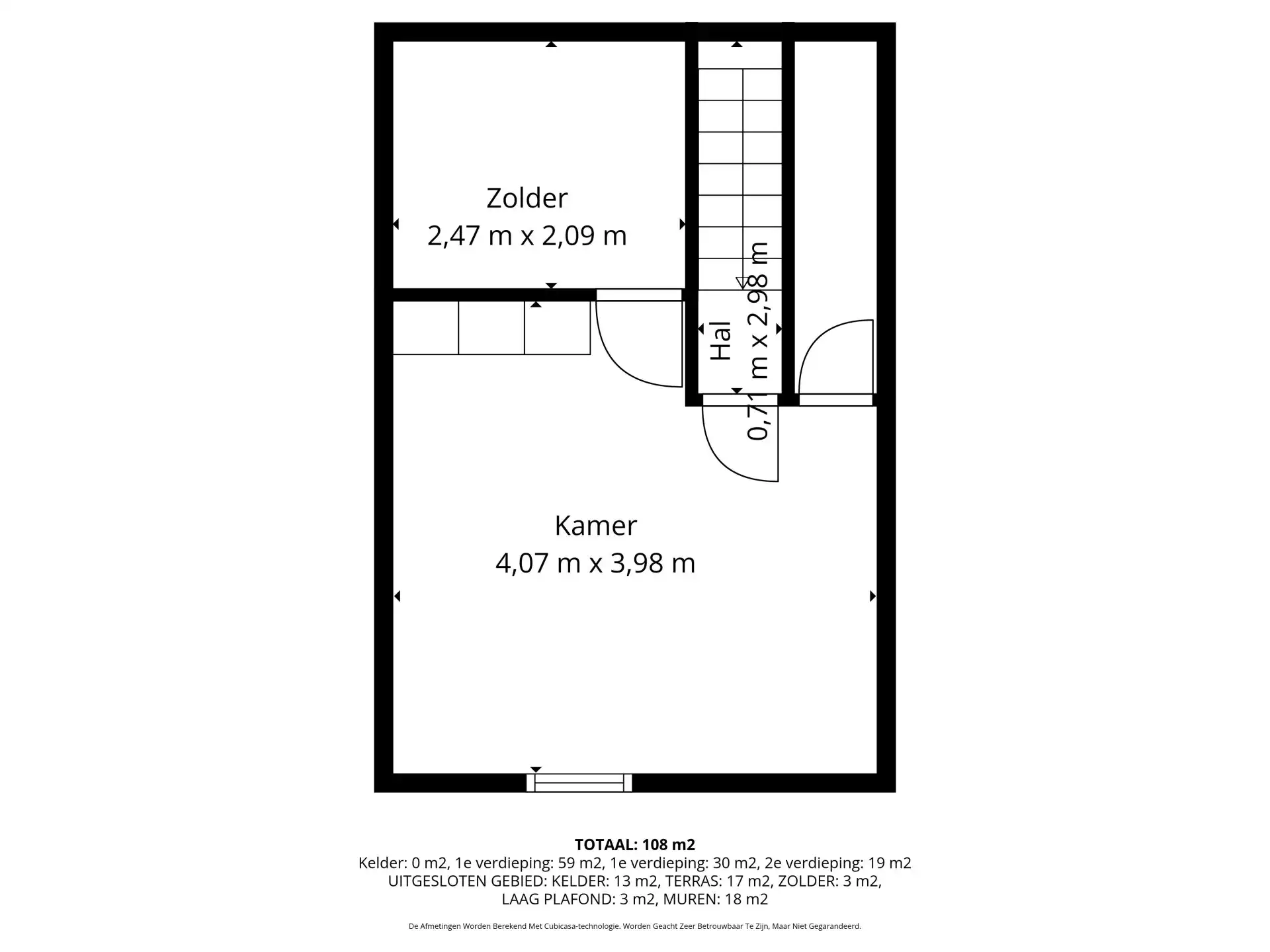 Op te knappen stadwoning op goede locatie foto 22