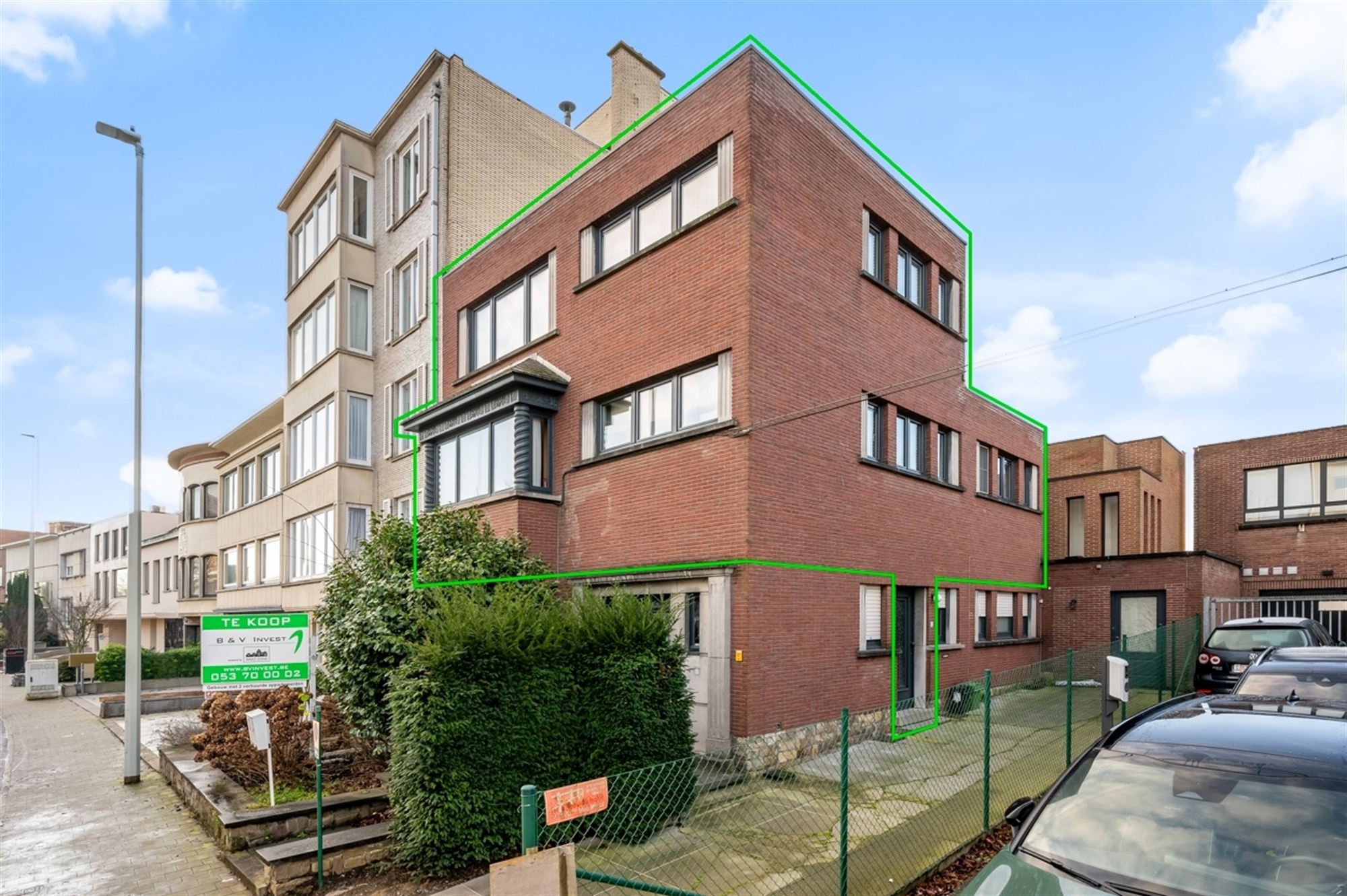 Gebouw bestaande uit twee appartementen voor verhuur, kangaroewoning, handel met woonst of grote ééngezinswoning  foto 17