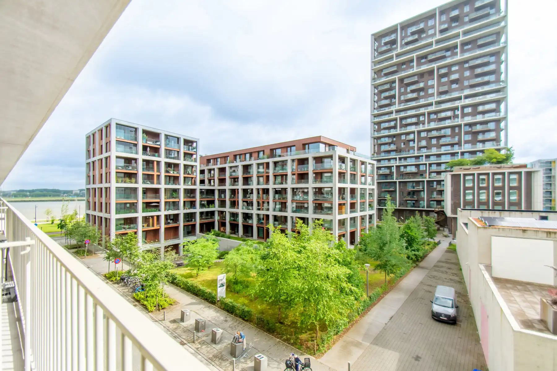 1-slaapkamerappartement met terras & zijdelings Scheldezicht foto {{pictureIndex}}