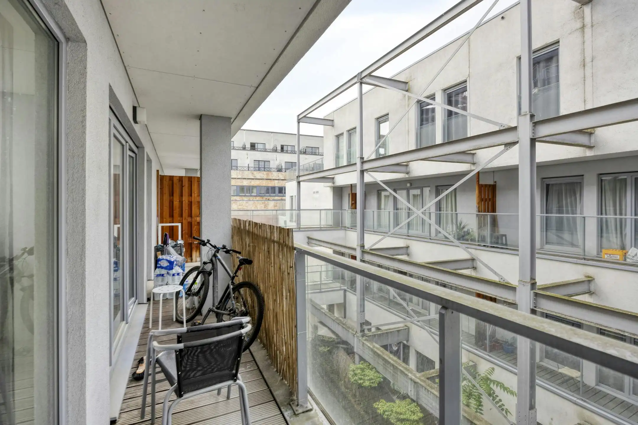 Ruim appartement met twee slaapkamers in centrum Brussel foto 12