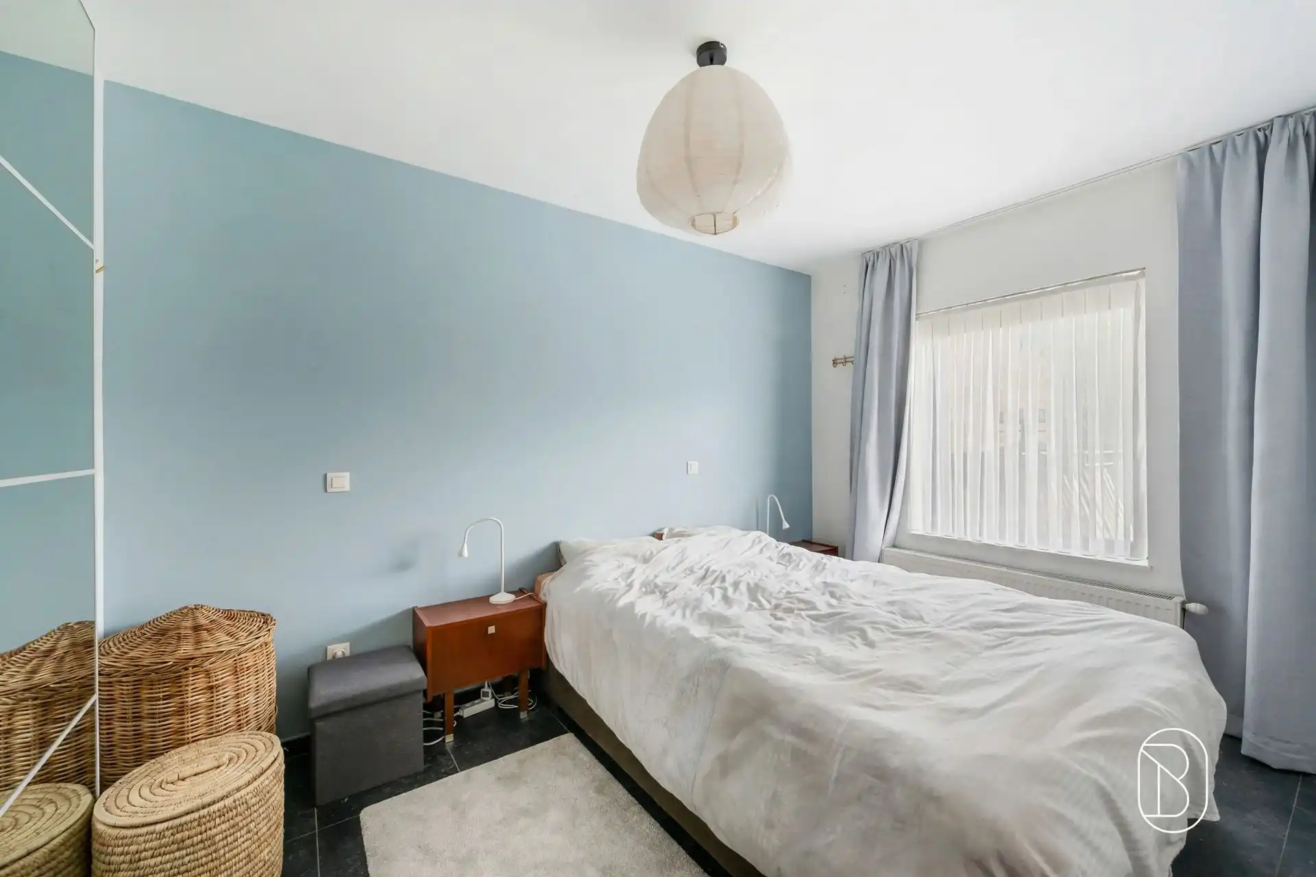 Topgelegen gelijkvloers appartement met 2 slk, tuin + aparte garagebox foto 9