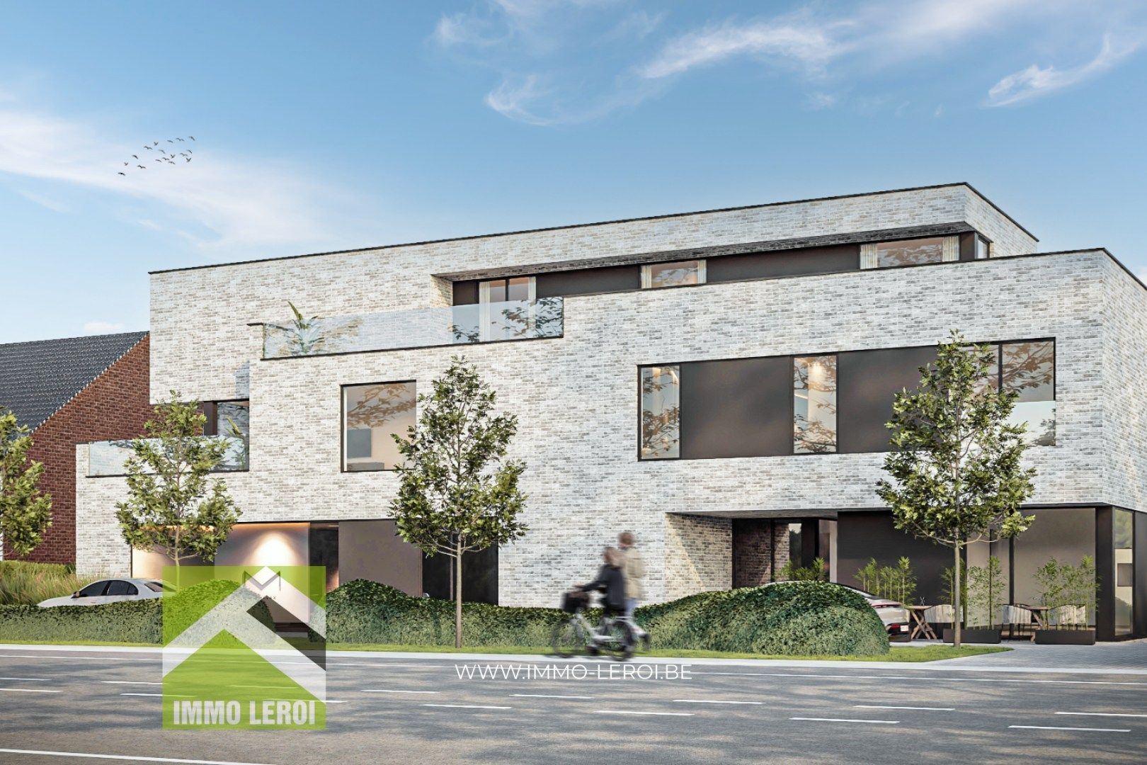 Vergunde projectgrond met handel/ horeca en appartementen in het centrum van Heers foto 5