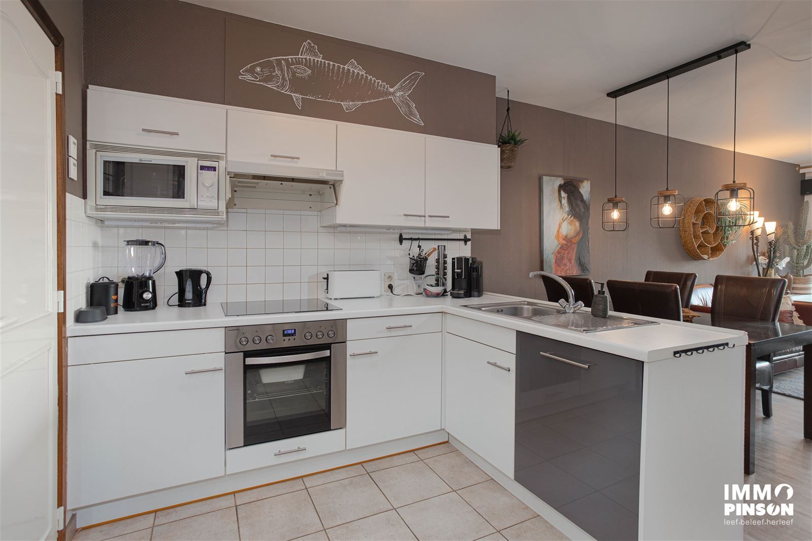 Appartement 2 slaapkamers, vrij uitzicht en centrale ligging foto 3