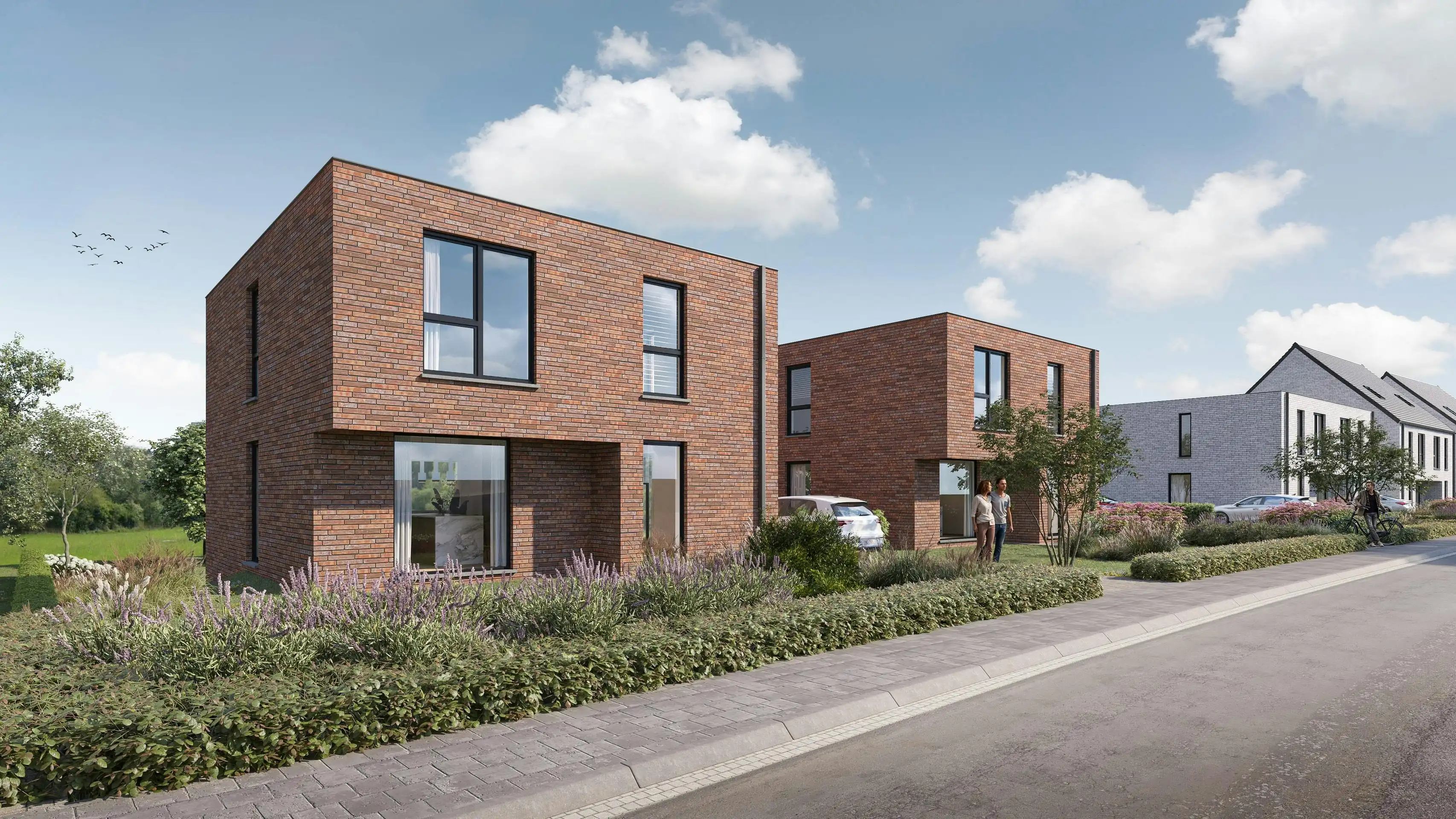 Halfopen nieuwbouwwoning in de Kleinenbergstraat te Zaventem foto 2