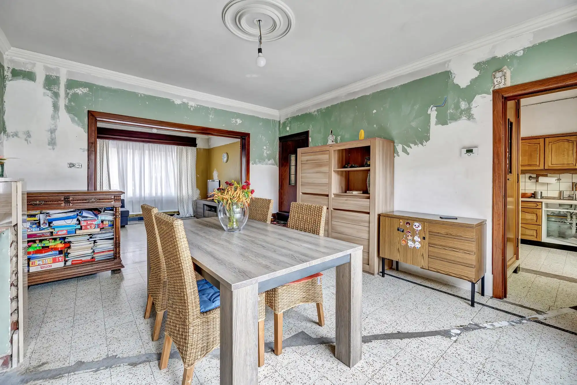 Verder af te werken woning nabij het centrum van Ninove foto 8