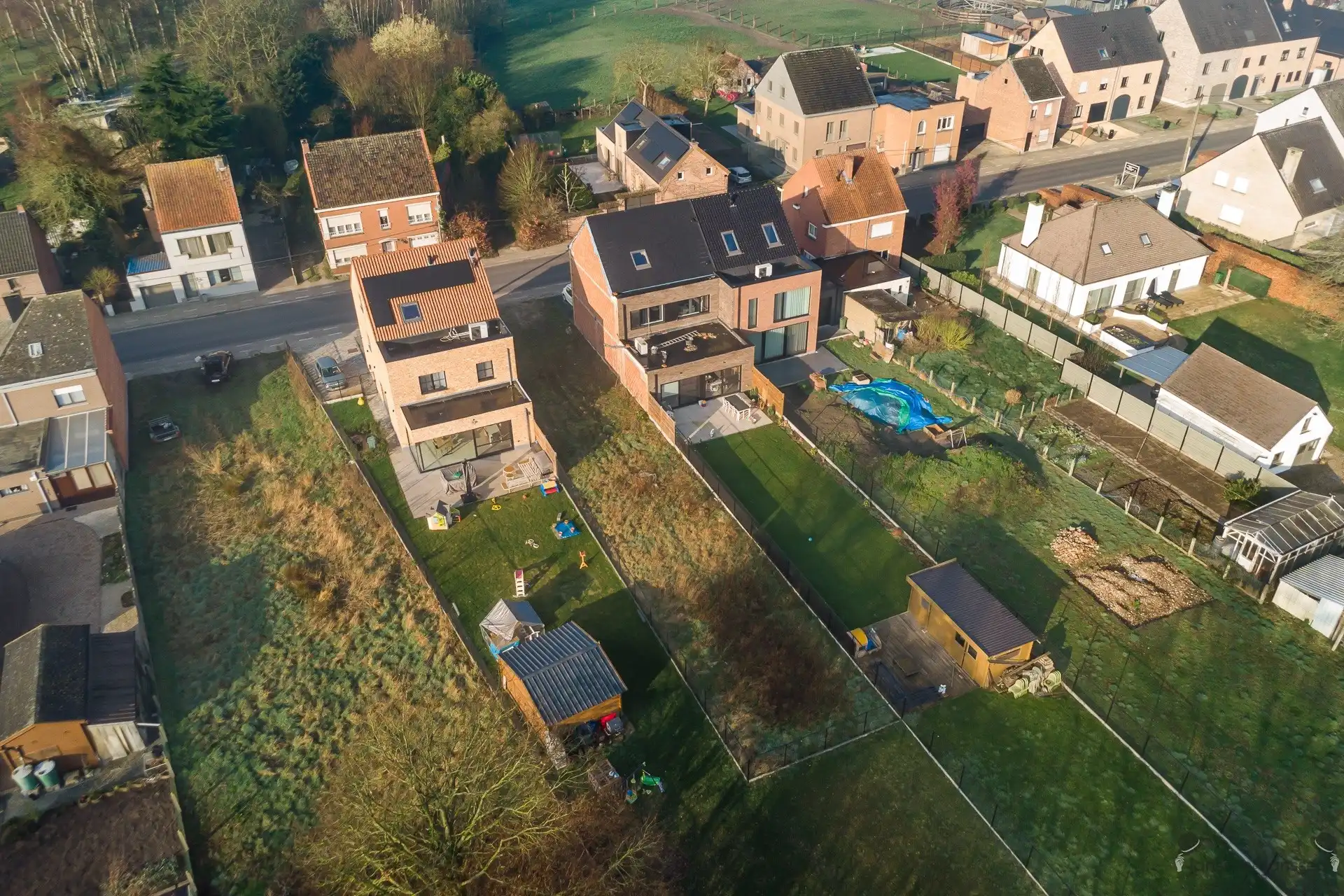Bouwgrond gesloten bebouwing rustige ligging met prachtig groen uitzicht foto 10
