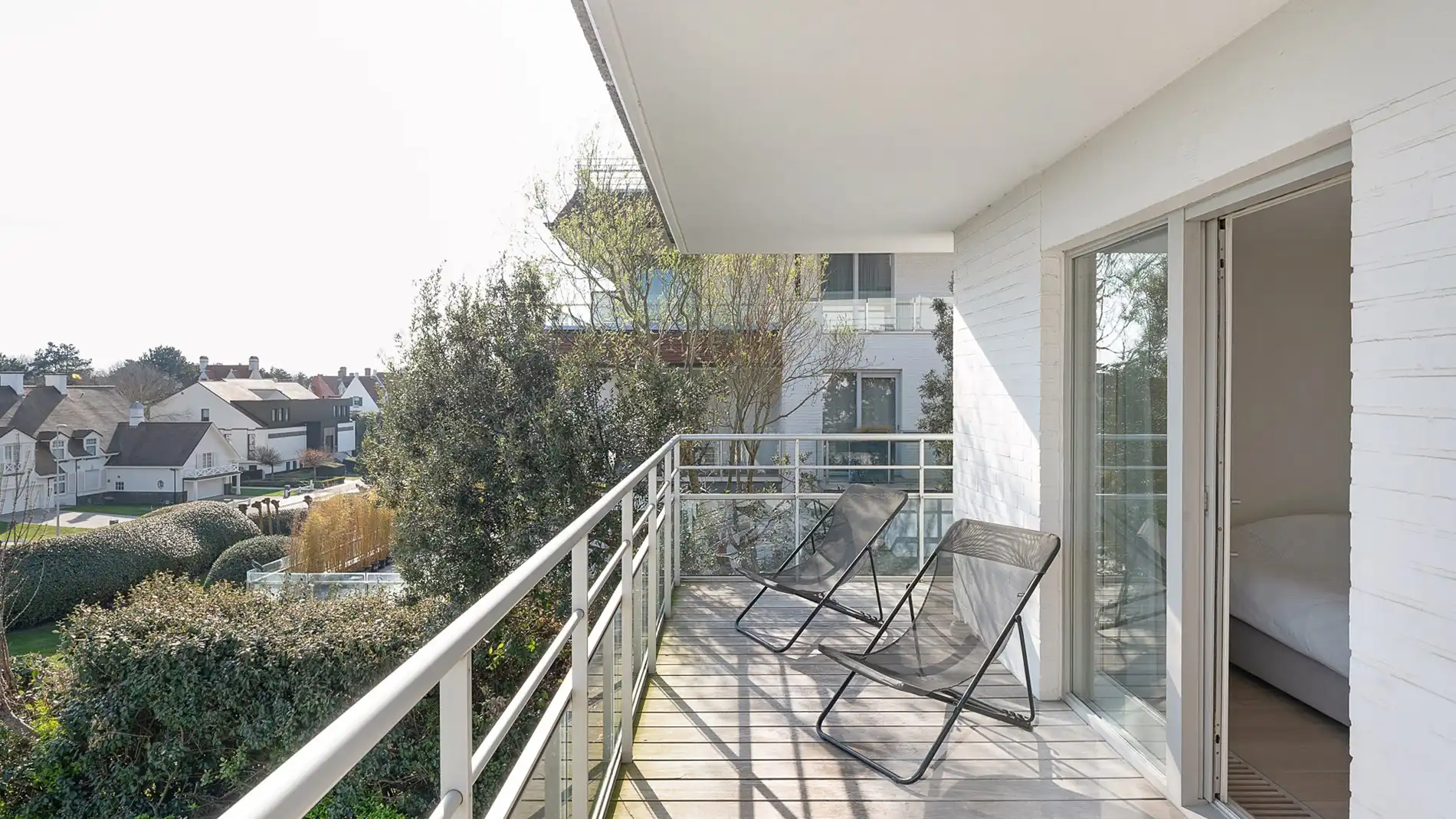 Uitzonderlijk hoekappartement met adembenemend zee-en duinenzicht langs de Wandeldijk in het Zoute foto 21