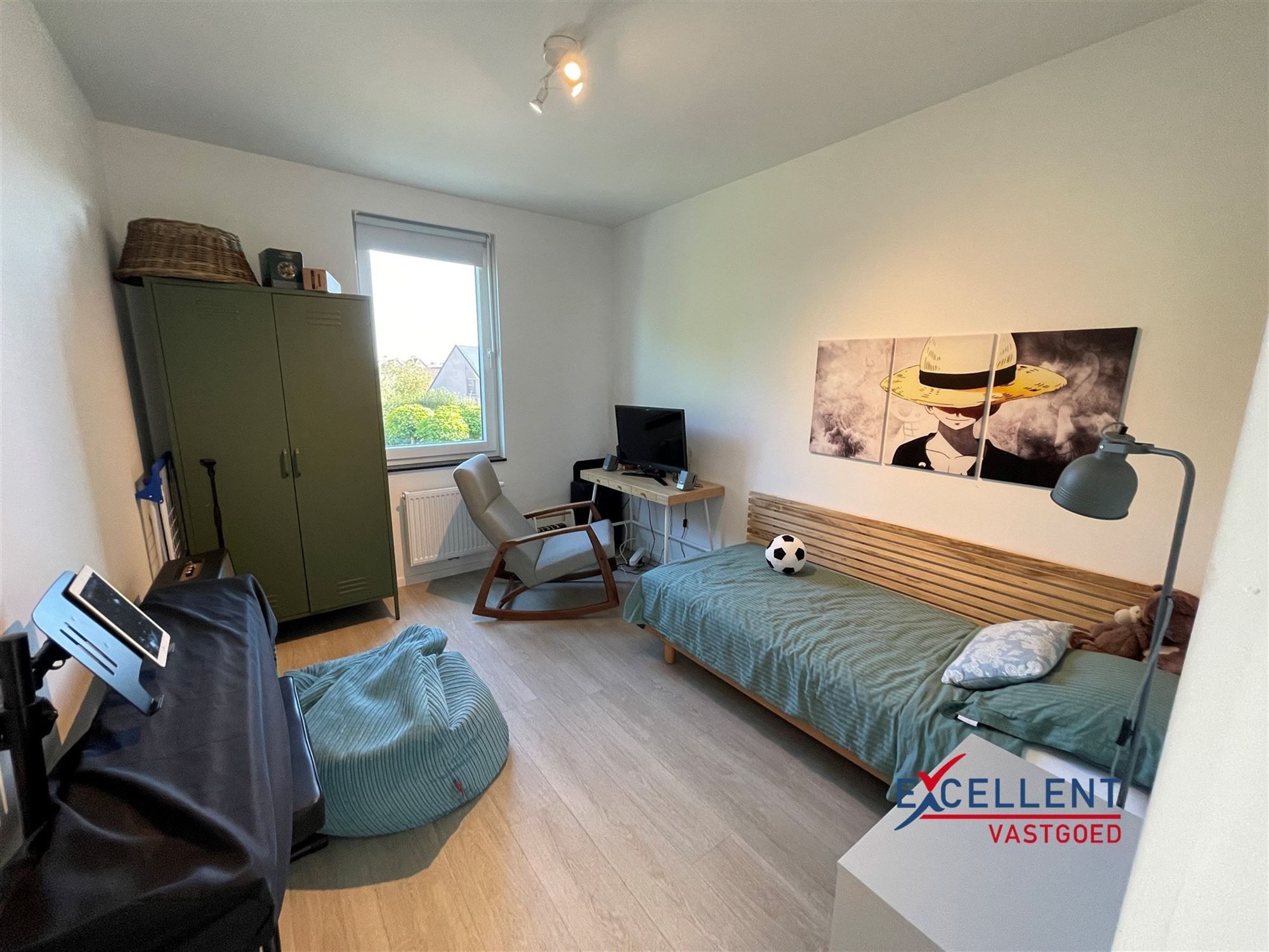 Energiezuinig 2-slaapkamer appartement te Astene te huur! foto 7
