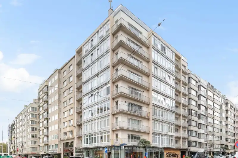 Hoekappartement met open zicht op Marie-Joséplein, Hotel Du Parc en Casino Kursaal foto 20