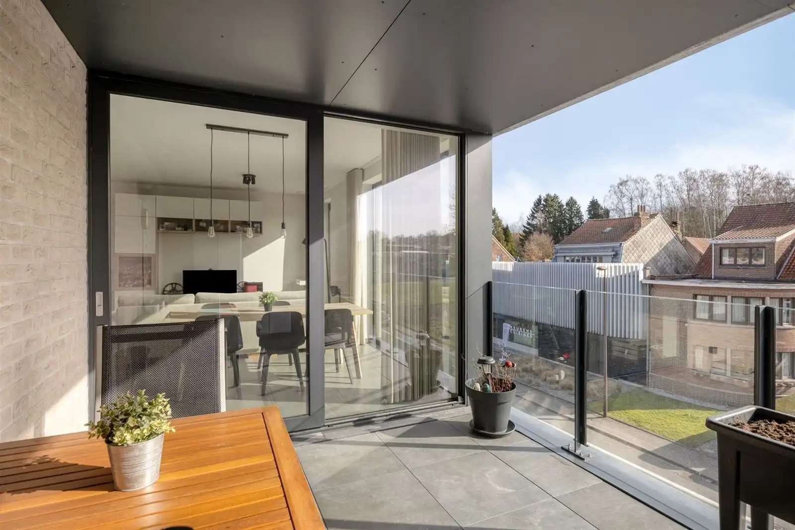 Appartement (2e verdiep) met 1 slaapkamer met ruim terras en staanplaats  foto 8