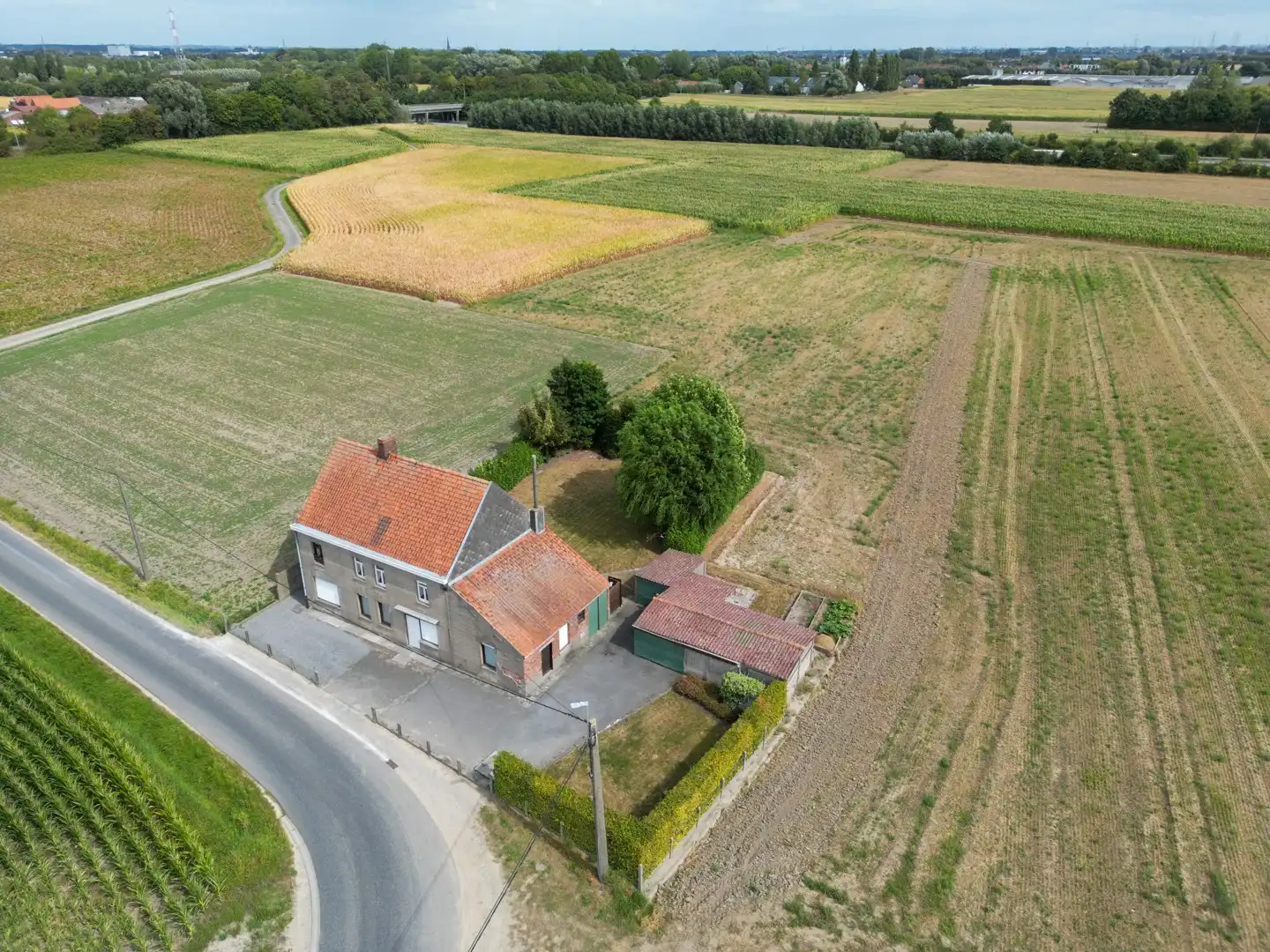 Landelijke woning/bouwgrond met verzichten - Oekene foto 11