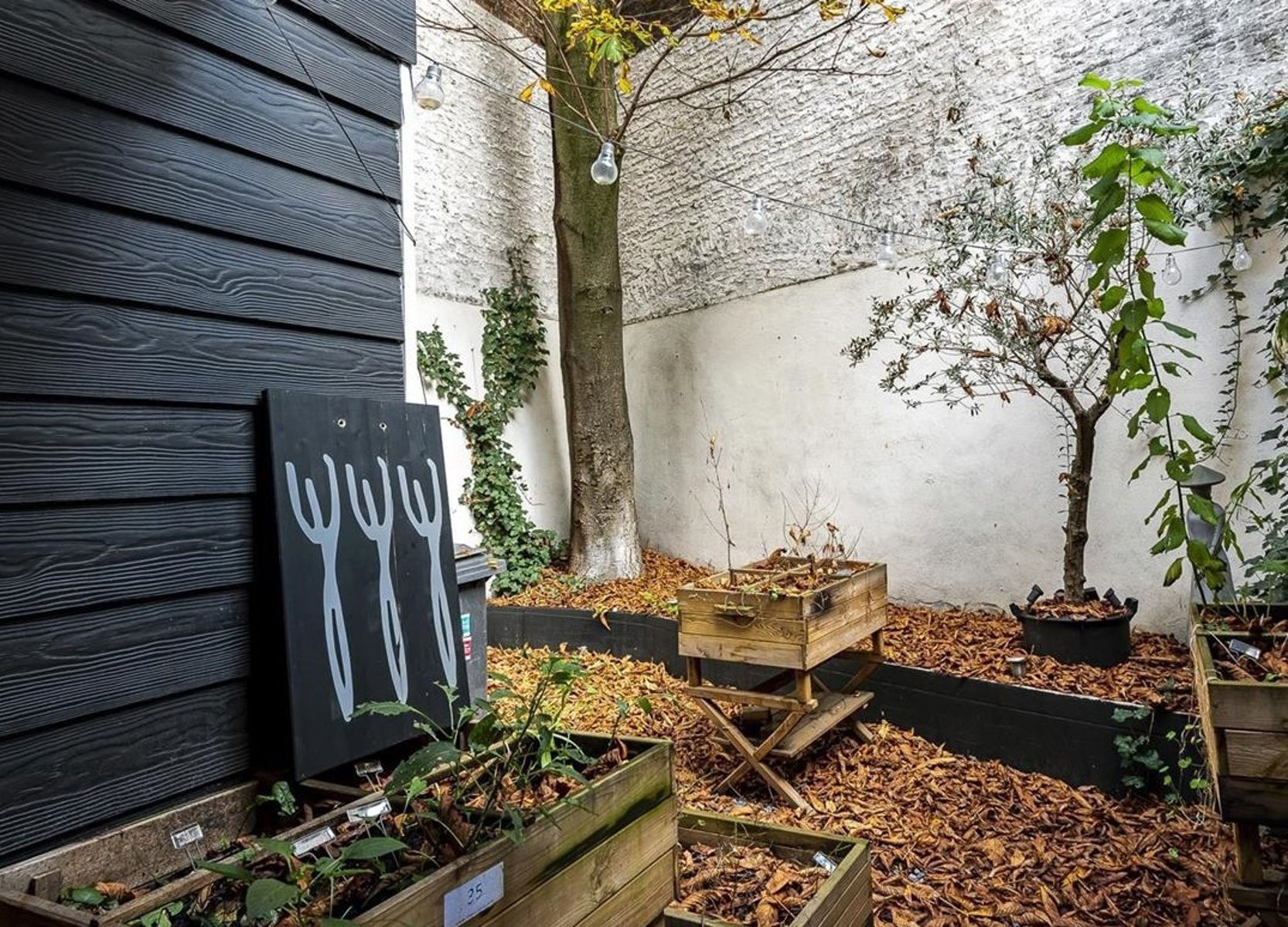 Handelspand met tuin in hip Antwerpen Zuid foto 13