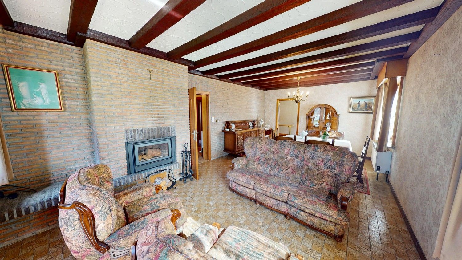 🏡 TE KOOP – Op te frissen woning met prachtig uitzicht nabij centrum Zingem! 🌳 foto 2