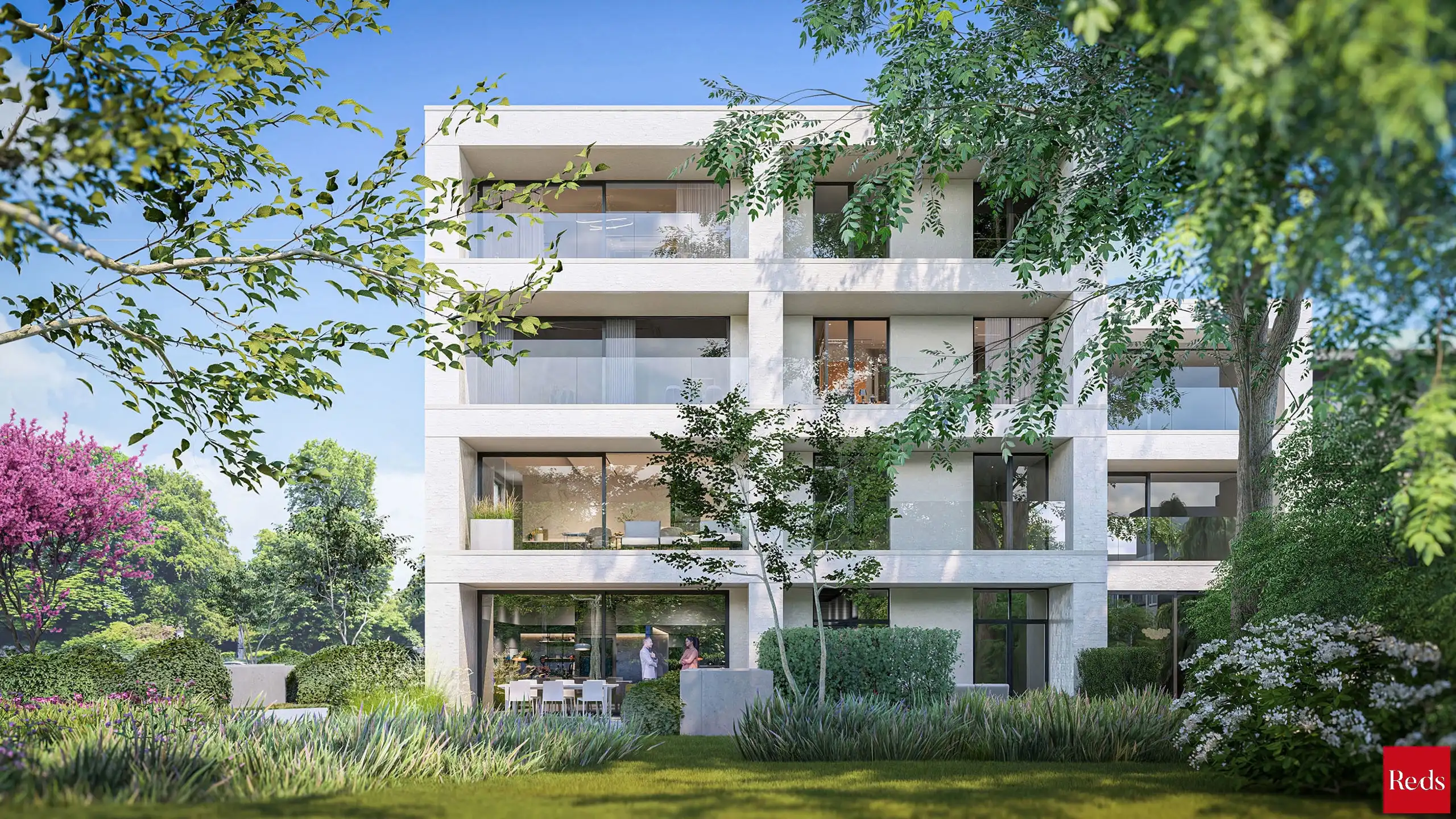 Luxe nieuwbouw 1 slpk app met terras incl autostaanplaats foto 2