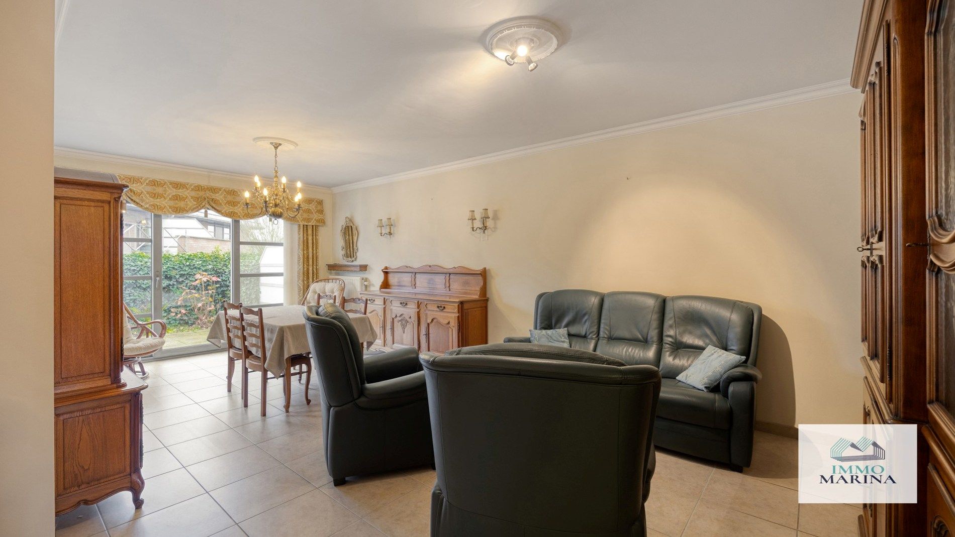 Goed onderhouden gelijkvl app. met 2 slpks en terras te BETEKOM foto 6