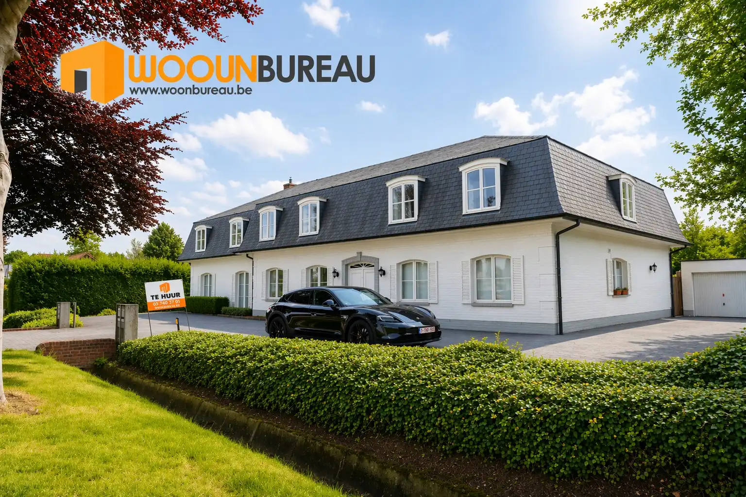 Gelijkvloers appartement met tuin en garagebox foto {{pictureIndex}}