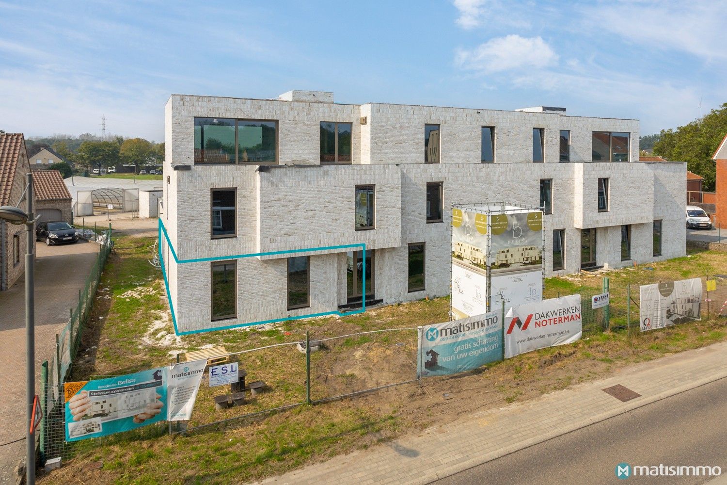 GELIJKVLOERS APPARTEMENT MET 3 SLAAPKAMERS IN NIEUWBOUWPROJECT "BELISA" IN MUNSTERBILZEN foto 17