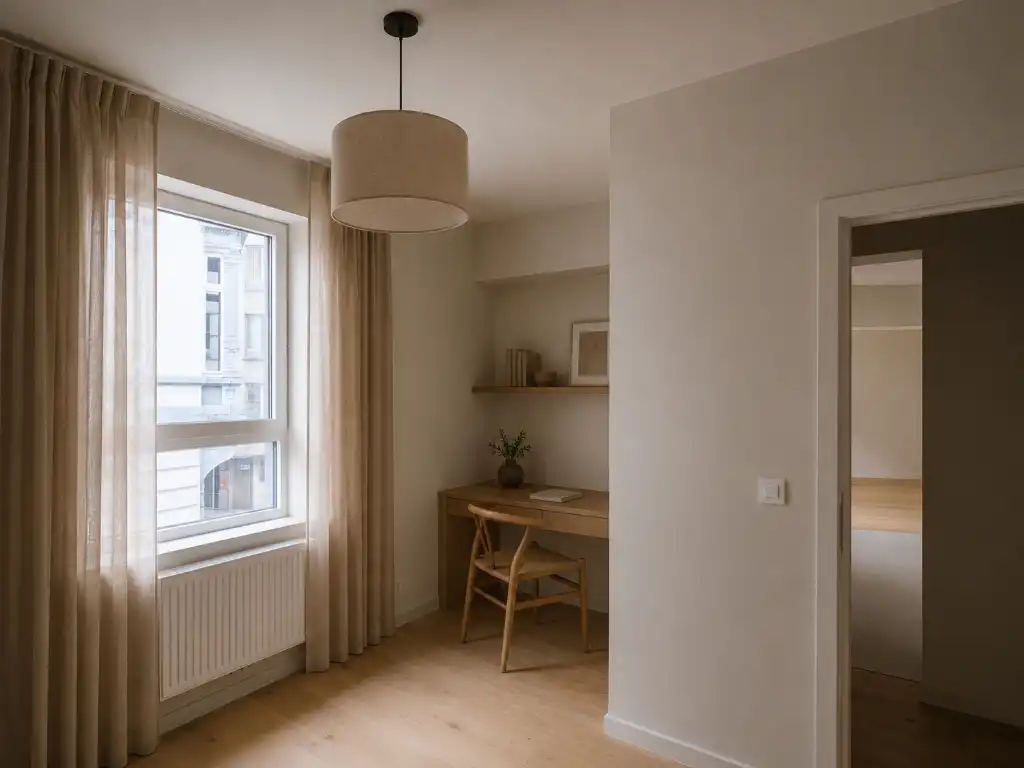 Hoogwaardig gerenoveerd duplex appartement met zonnig terras in het centrum van Gent foto 12