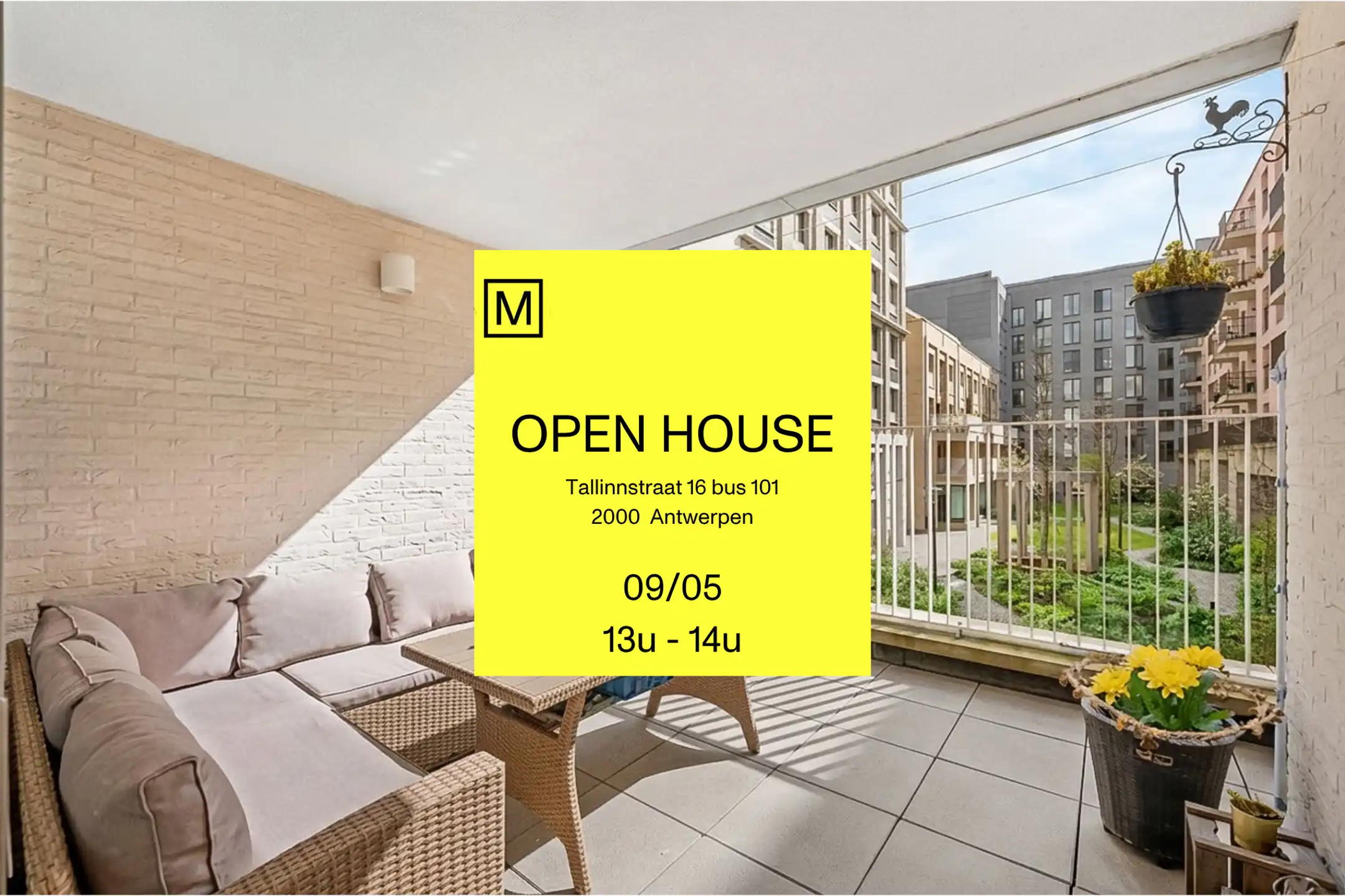 ANTWERPEN EILANDJE - Appartement met ruim zonneterras foto {{pictureIndex}}