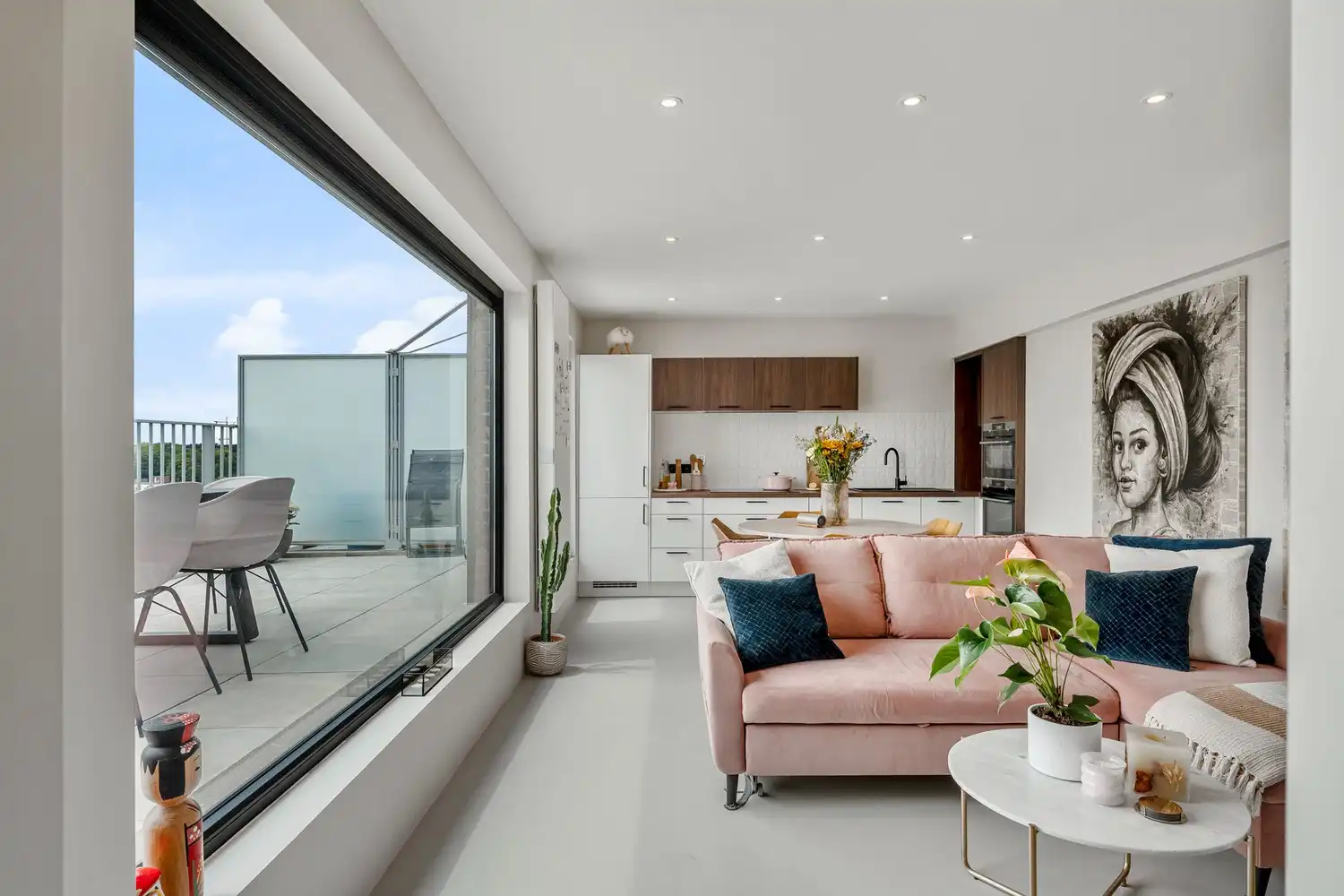 Penthouse-flat met twee fantastische zonneterrassen foto 2