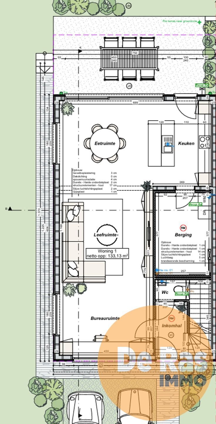 EREMBODEGEM - Nieuwbouwwoning op rustige locatie lot 1 foto 5